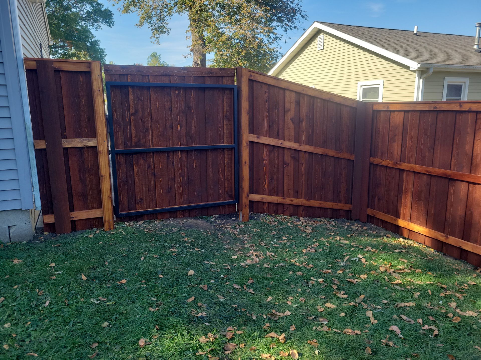 Project in Cedar Falls by Perfect Picket Fence and Stain