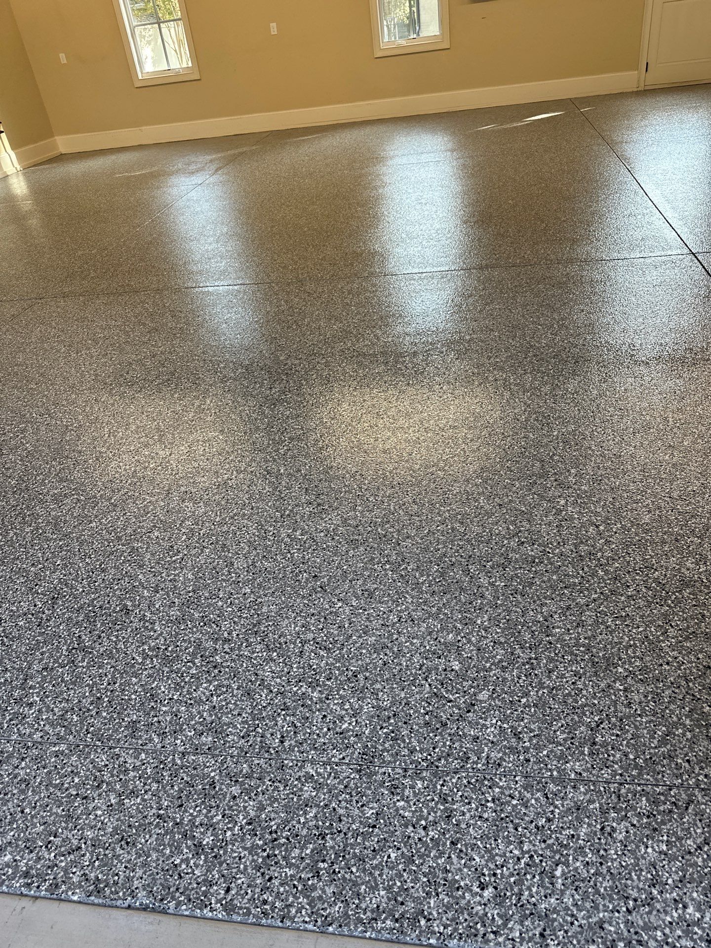 Garage Floor Coating using Wombat by My Garage Floor Guys