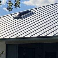 24ga 1" Nail-Strip Mill Finish by Total Roofing System The Metal Roof Experts