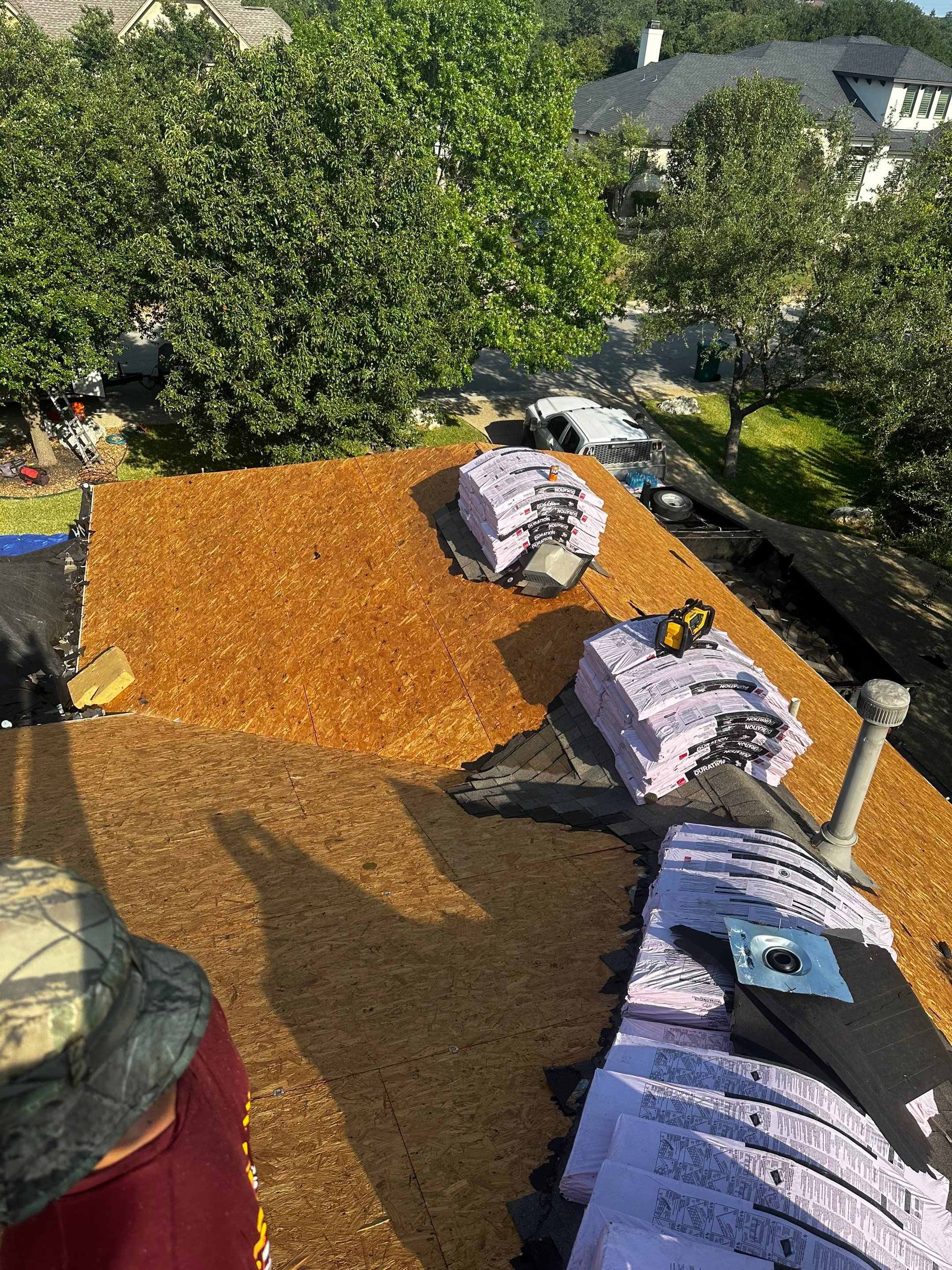 Residential Roof Replacement using Owens Corning Duration Designer 30 Year Laminate Shingle  by Premier Roofing and Contracting