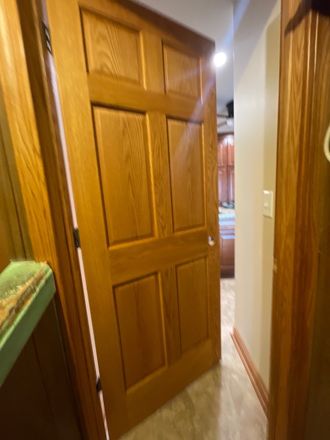 Door Staining using Minwax Stain by Callaway Contracting LLC