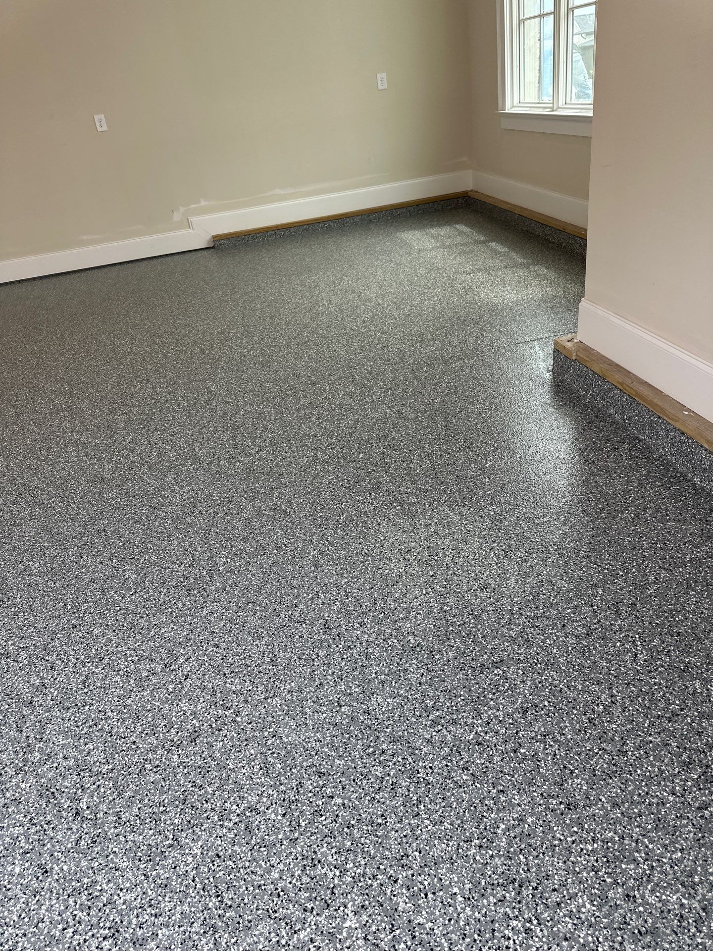 Garage Floor Coating using Wombat by My Garage Floor Guys