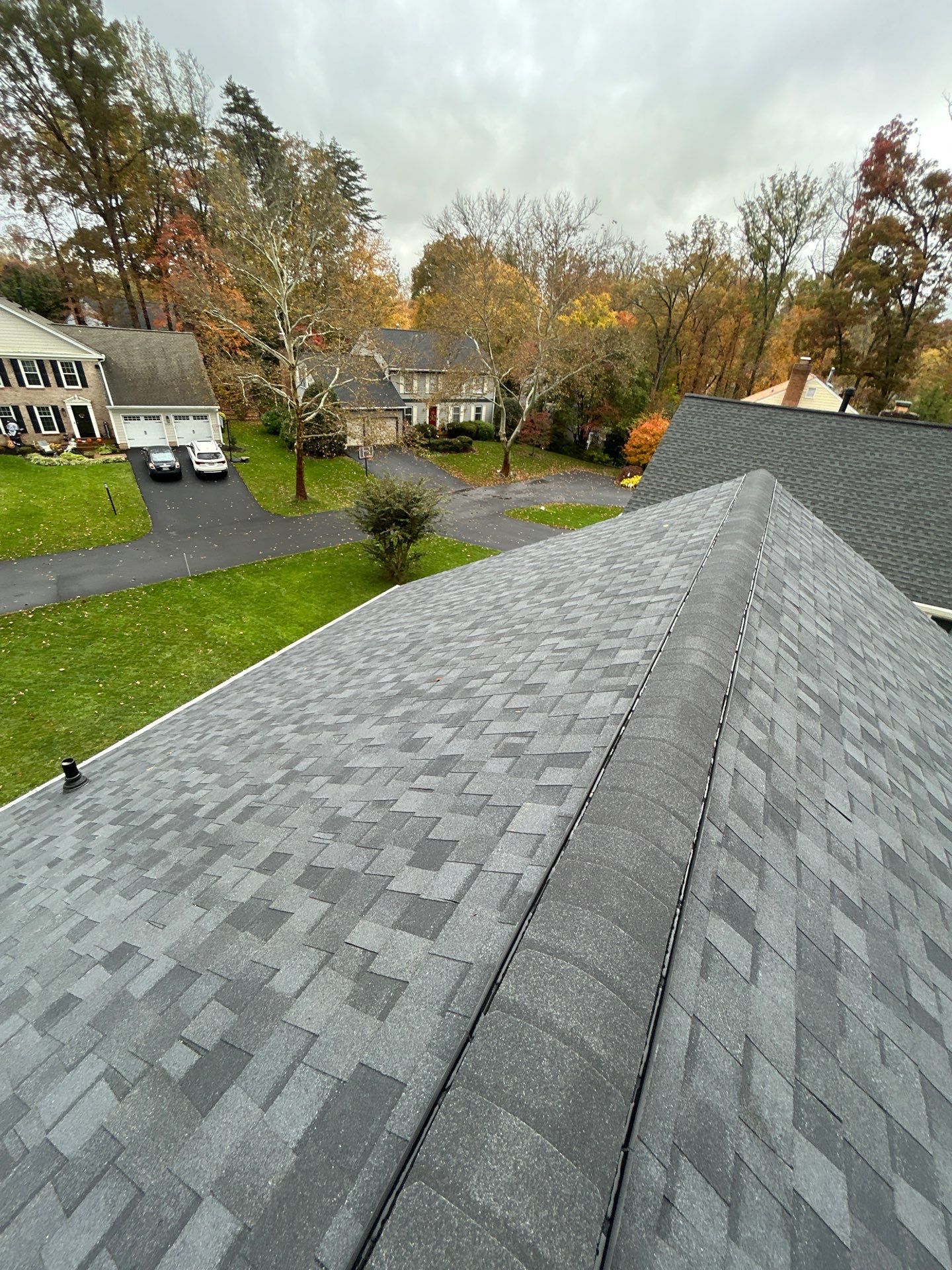 Alexandria :Residential Roof Replacement with CertainTeed Landmark Pro in Max Def Moire Black  by RM Banning, Inc.