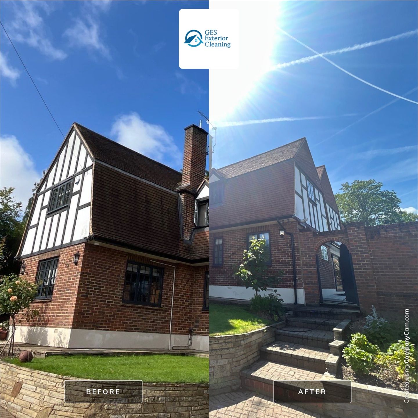 Roof Clean Surrey by Ges Exterior Cleaning ltd