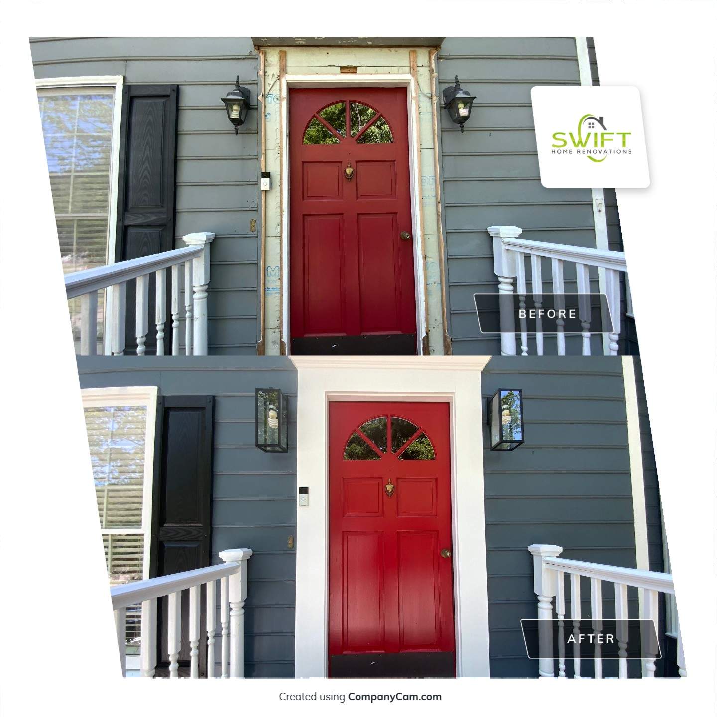 Full Exterior Painting and Trim Refinement in Marietta by Swift Home Renovations