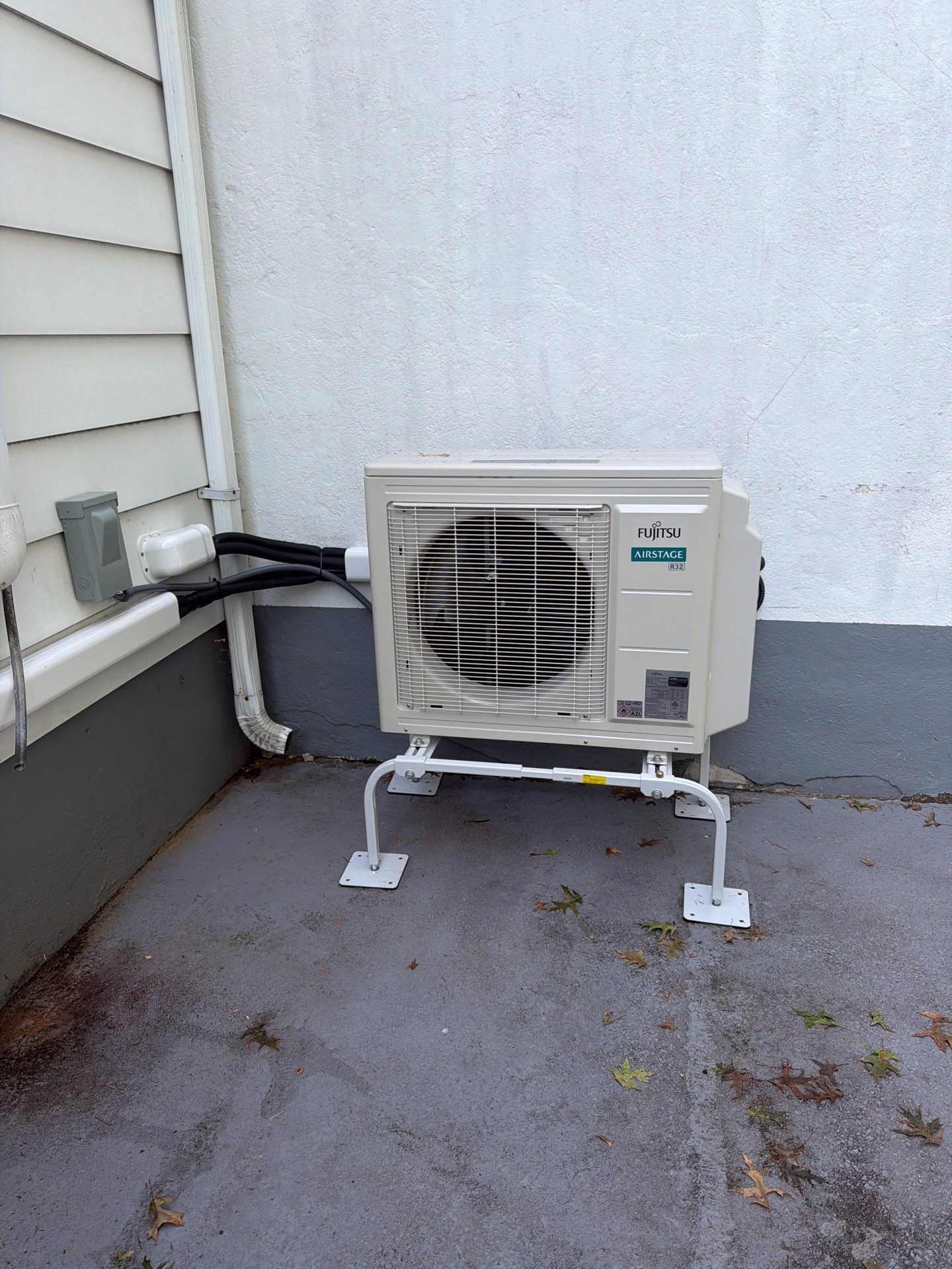 Exterior Switch, Garage Lighting, Ductless Mini-Split & Smart Security Floodlight Install by Spartan Home Pros