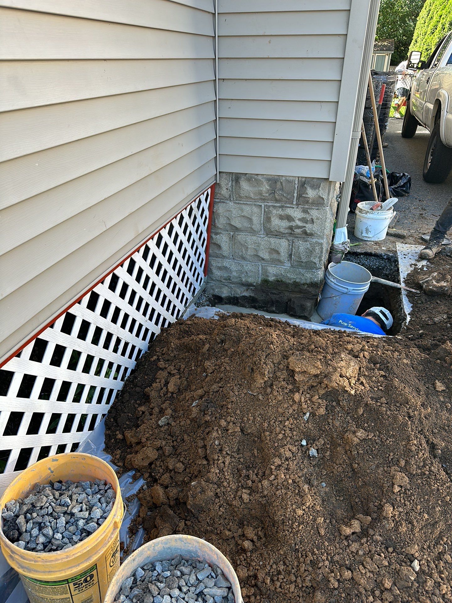Basement Waterproofing & Foundation Wall Repair in Denville NJ by Pure Service Pro, LLC 