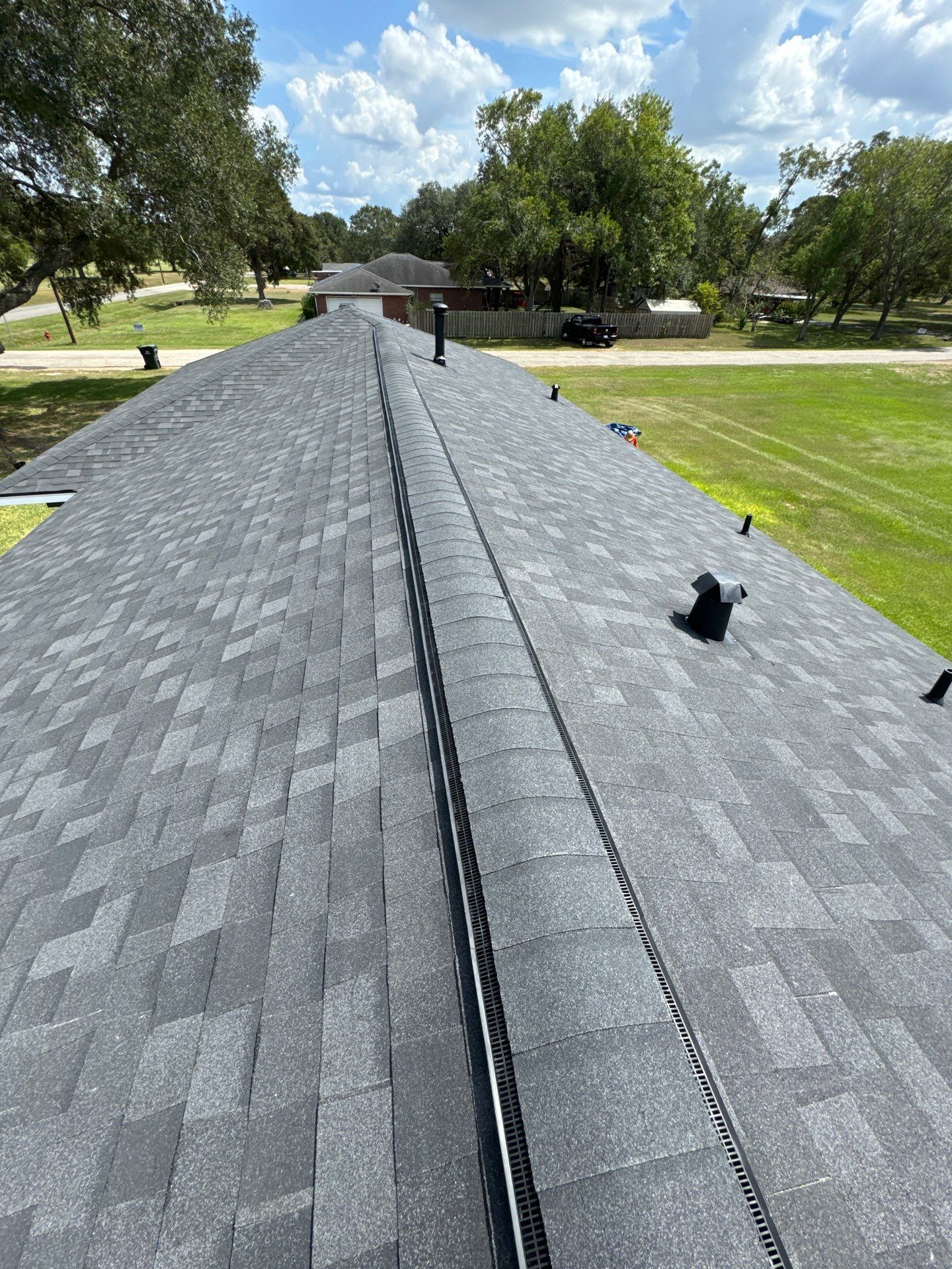 Residential Roofing Installation using Owen's Corning Duration (Lifetime) Shingles by Roof Repair Company