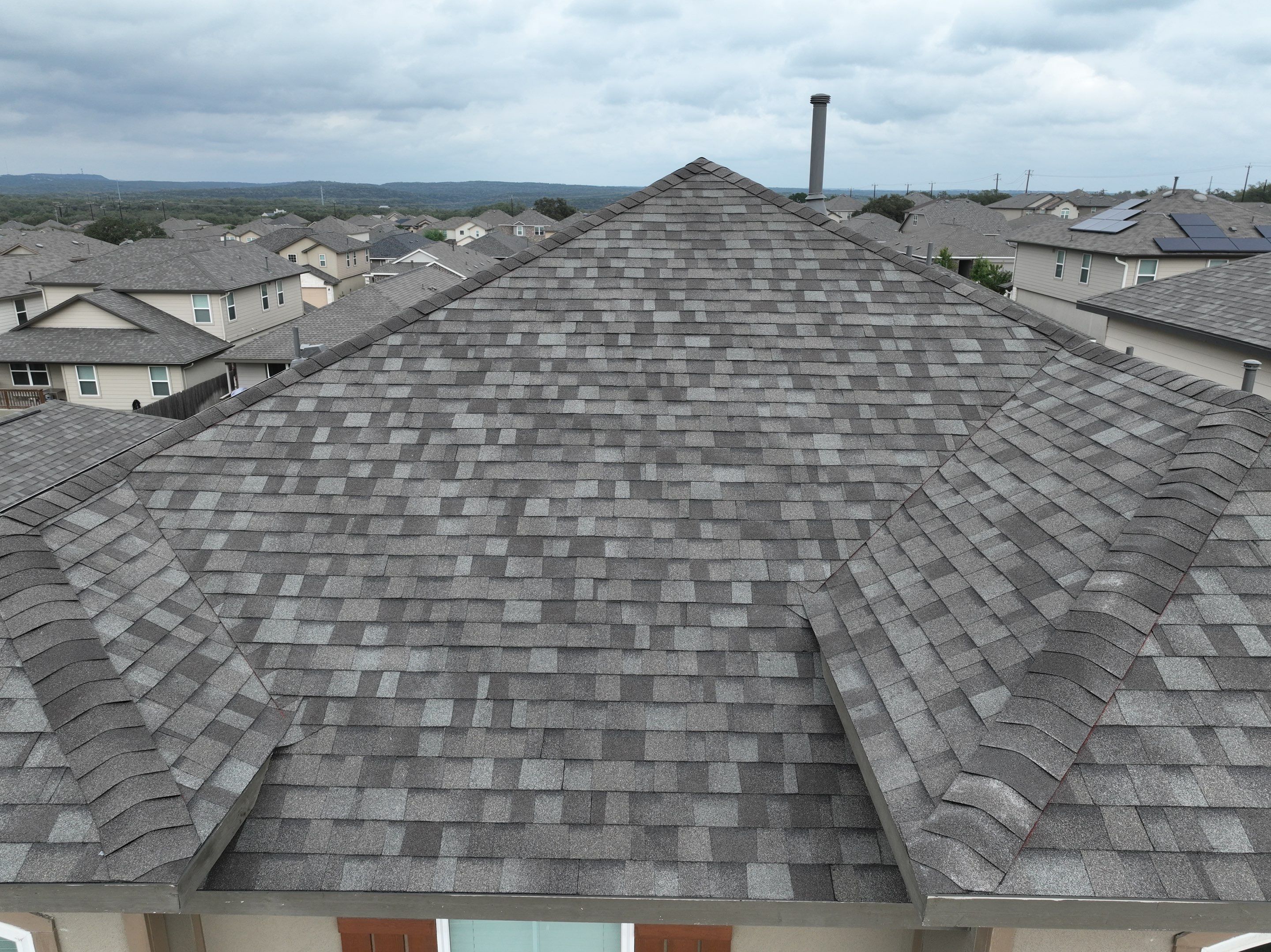 Residential Roofing Installation using Owens Corning 30 year Architectural Shingles by Premier Roofing and Contracting