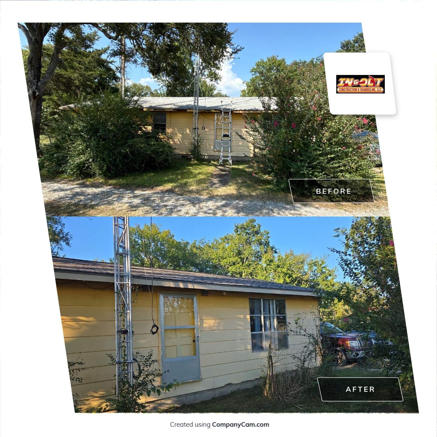 Roof & Fascia Replacement by In & Out Construction & Remodeling, LLC