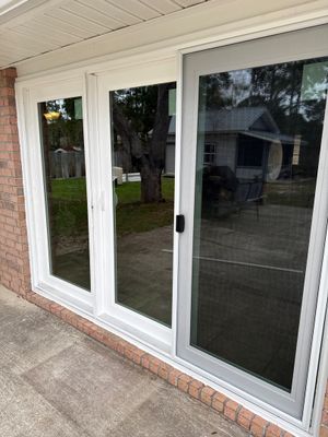 Sliding Glass Door = Clear Views to Summer Fun