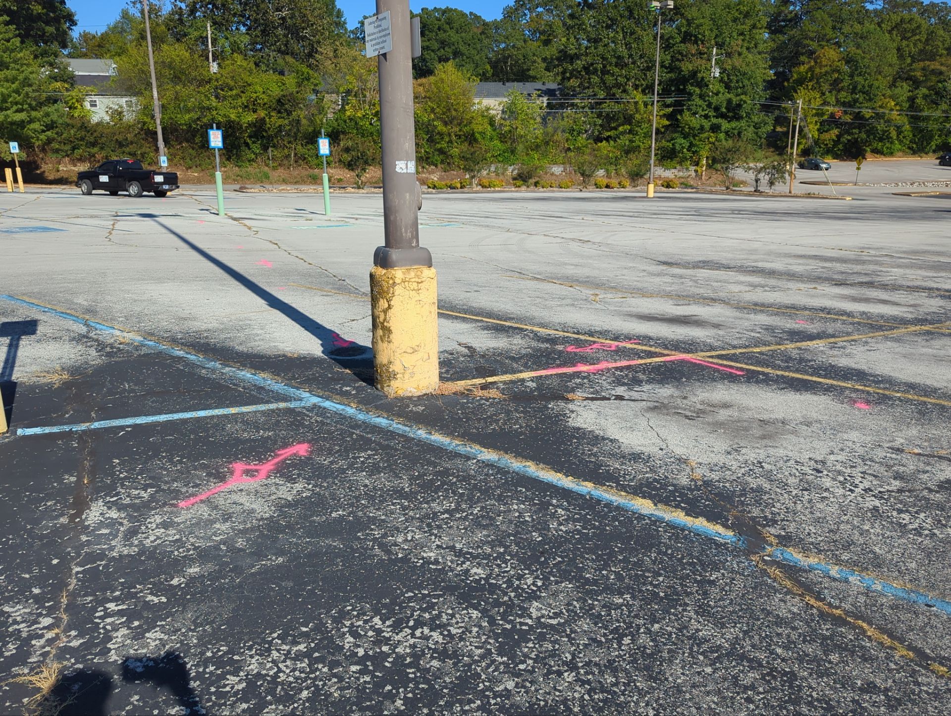 Parking Lot Utility Locate / GPR Investigation by Alsip Locating Service, LLC