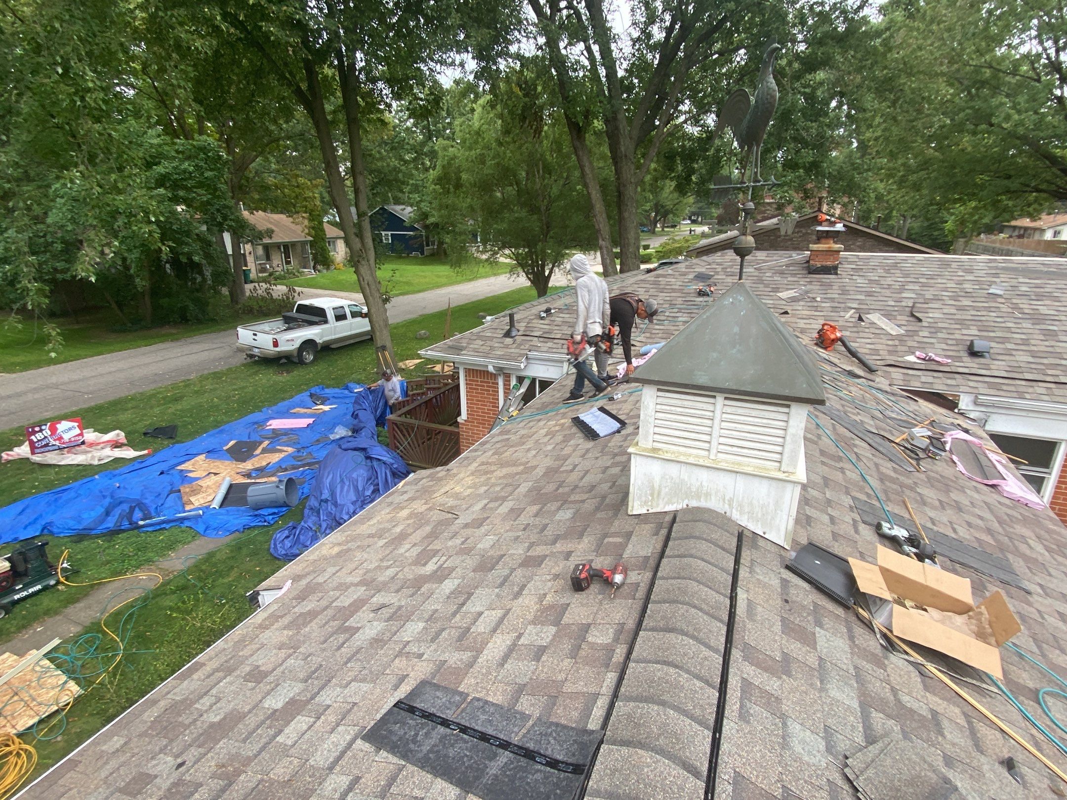 Roof Replacement using Owens Corning by 180 Contractors