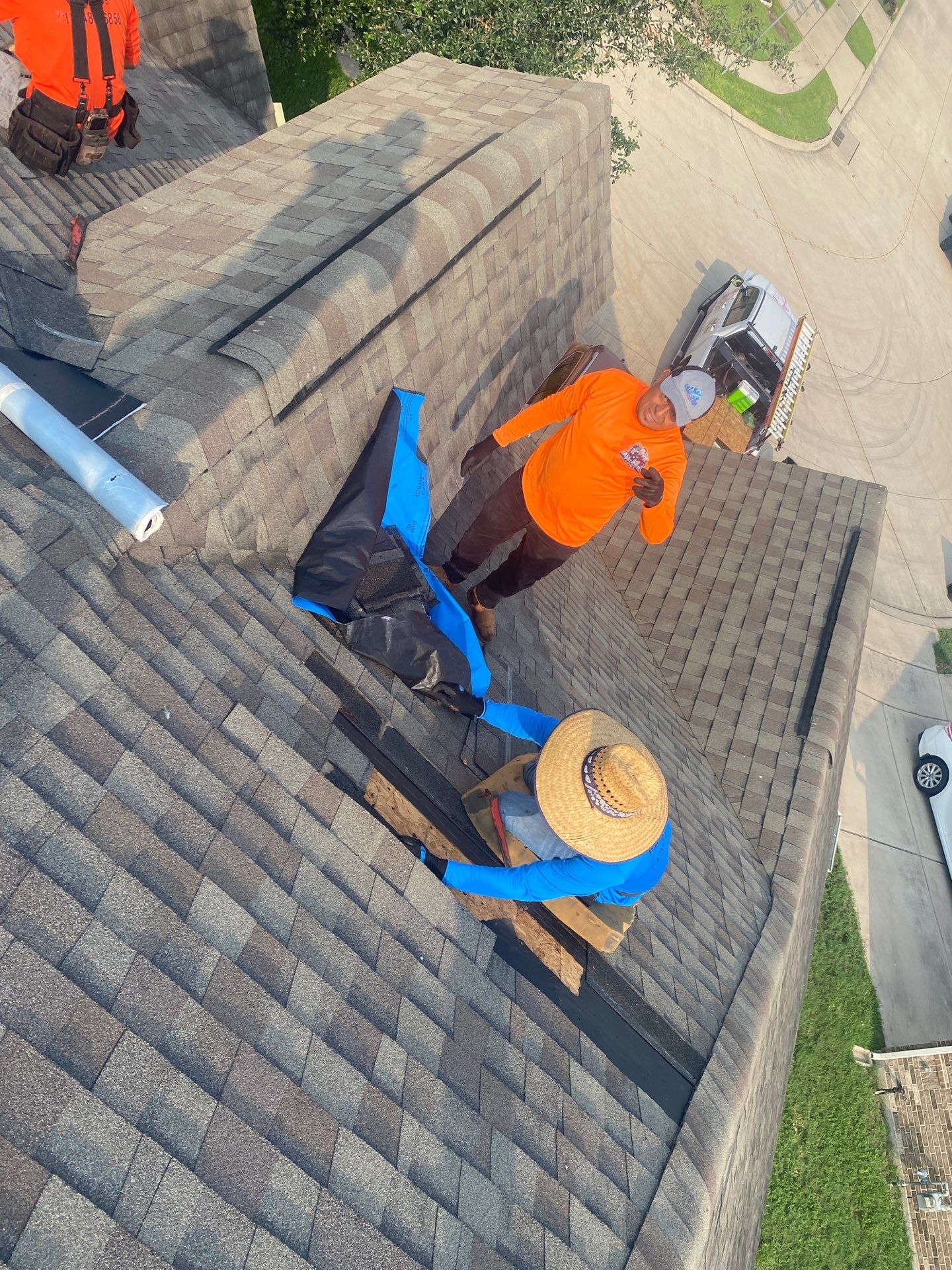 Residential Roofing Repair using Owen's Corning Duration (Lifetime) Shingles by Roof Repair Company