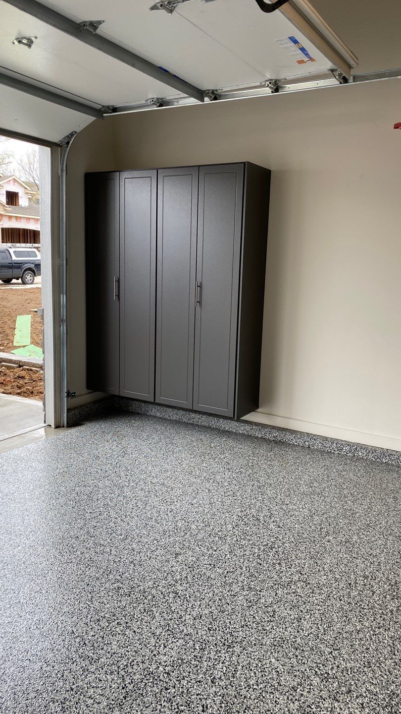 Ron W. adds storage to garage! by Banner Garage