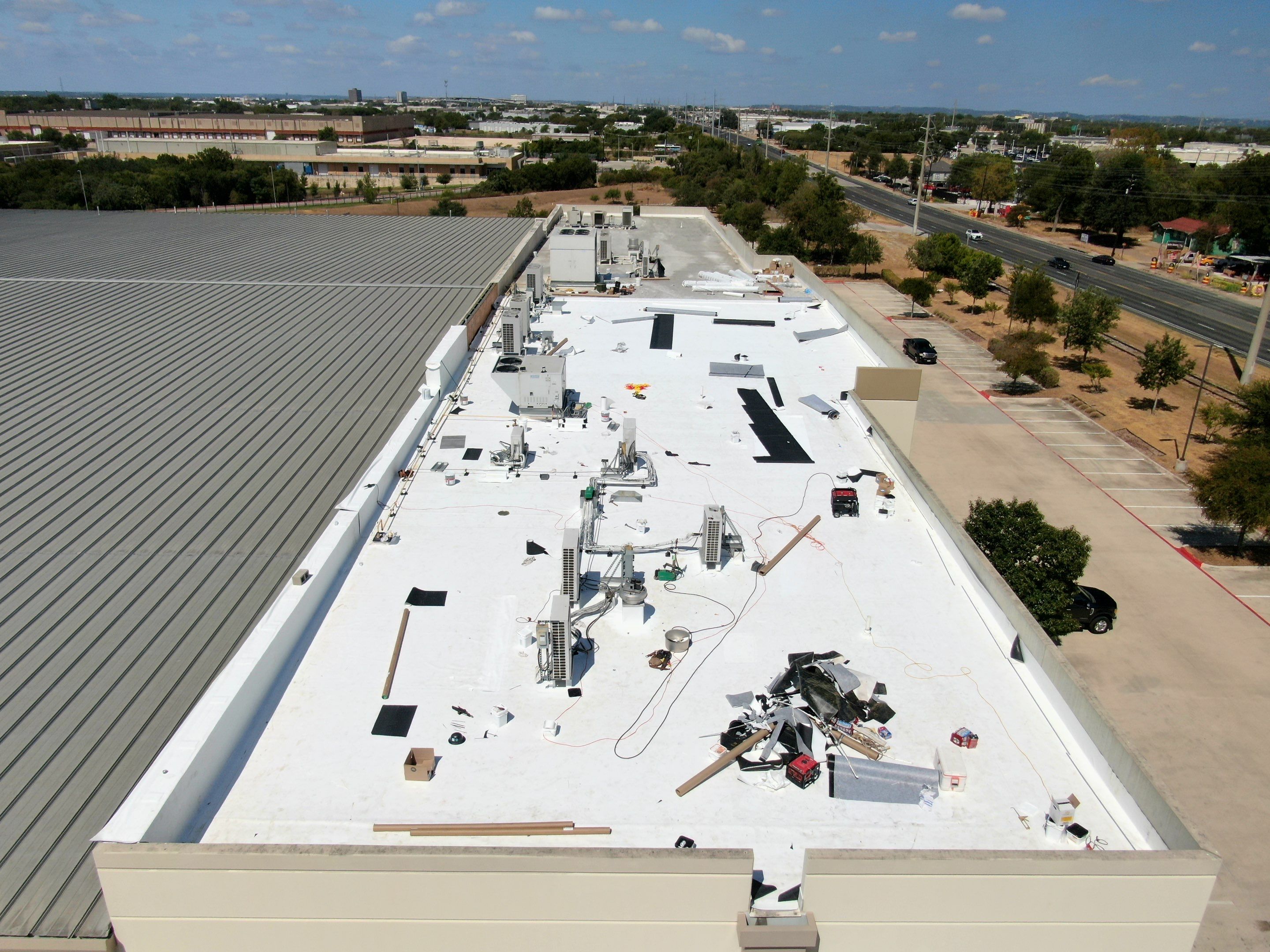 Commercial TPO Project - Austin Texas by Hartland Roofing & Construction