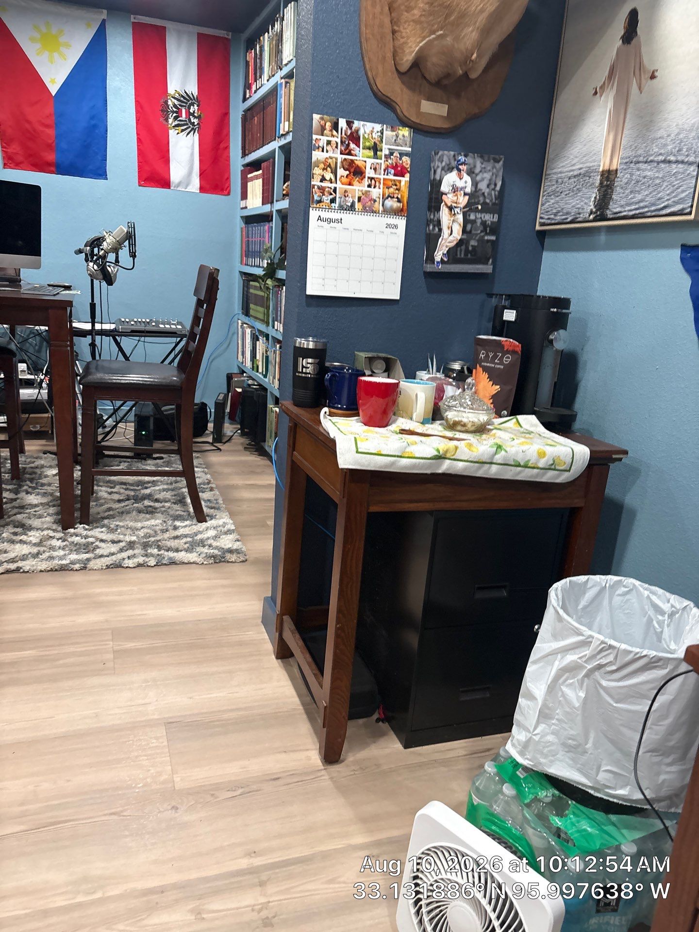 Home Office and Recording Studio Flooring Upgrade in Campbell by CompanyCam Sales Demo