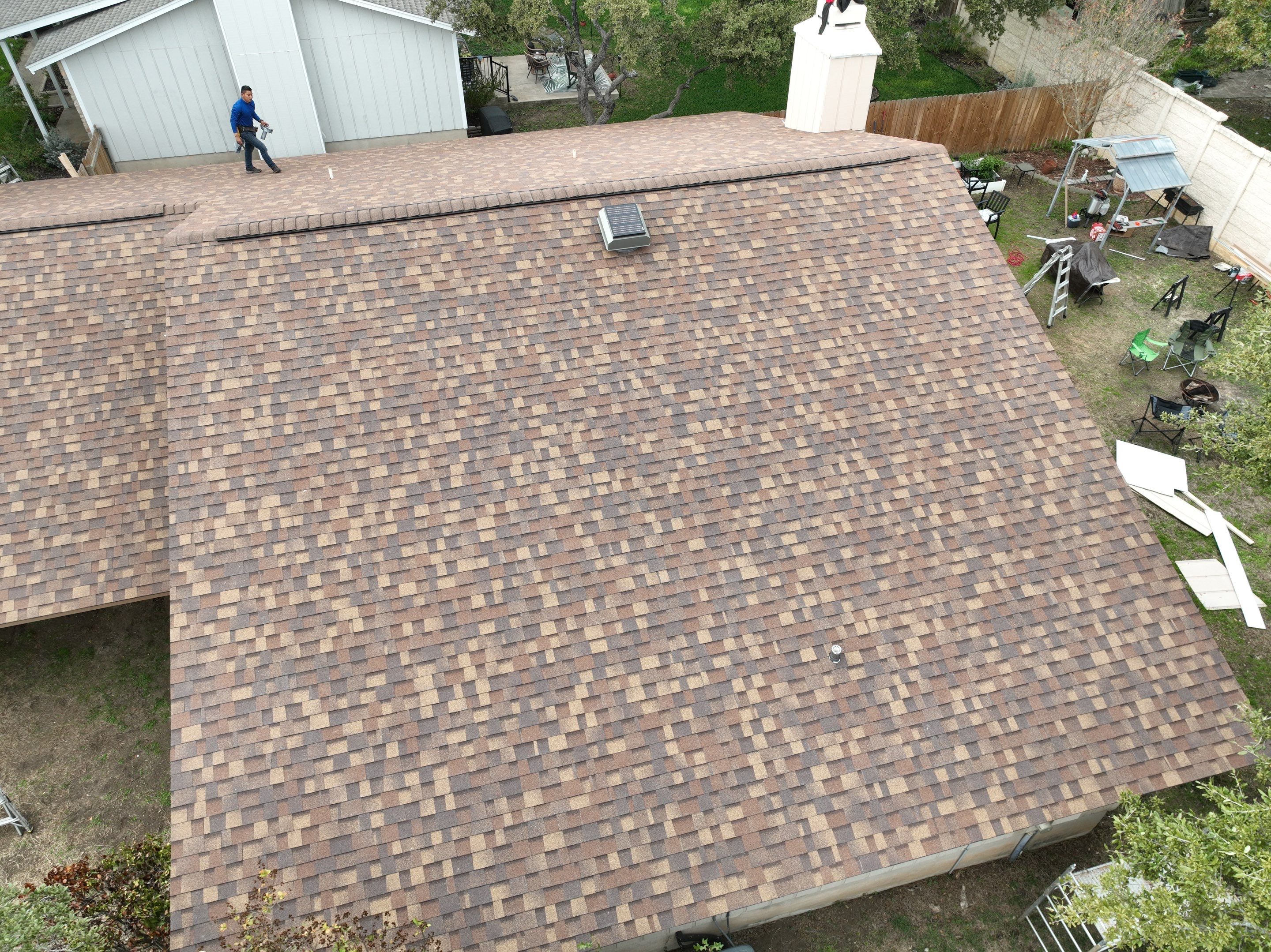 Residential Roof Replacement using Owens Corning Duration Designer 30 Year Laminate Shingle  by Premier Roofing and Contracting
