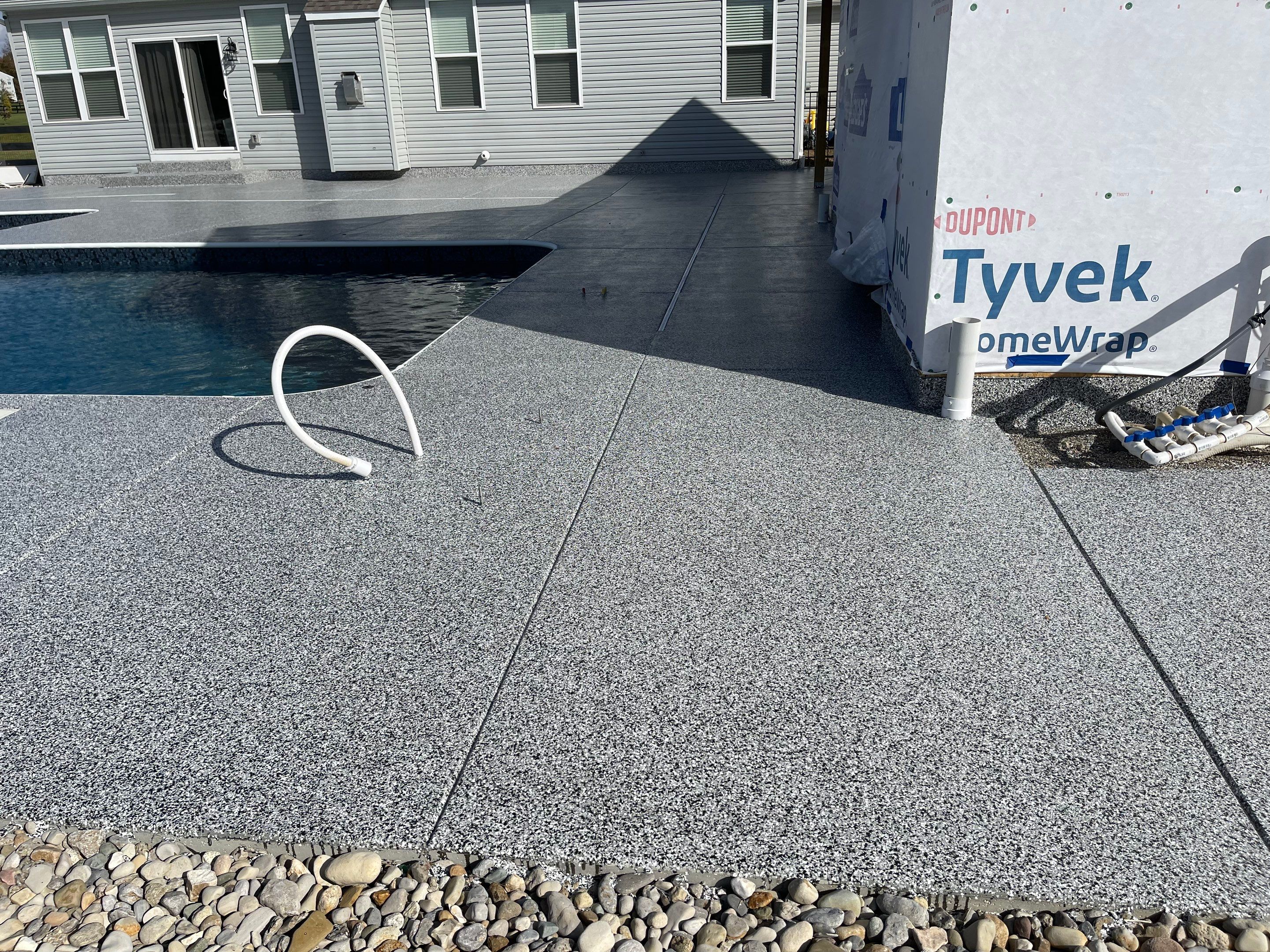 Pool Installation using Domino by Your1DayFloor.com