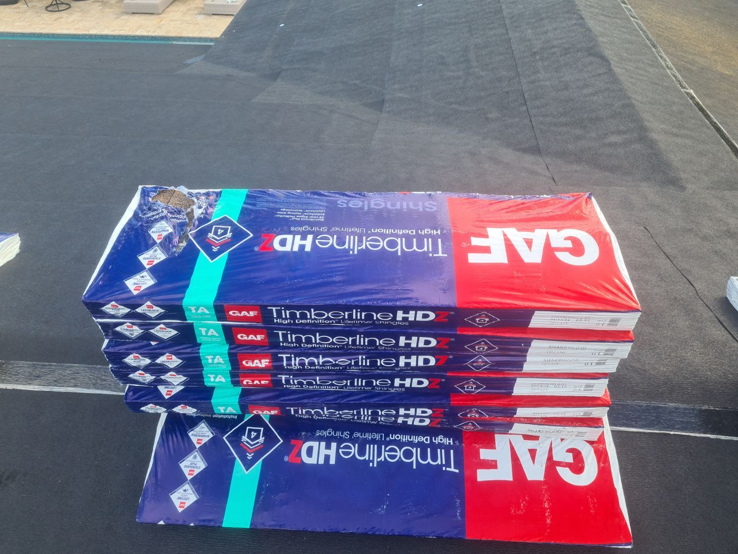 Residential Roofing Installation using GAF by BLUES BROTHERS CONSTRUCTION CORP