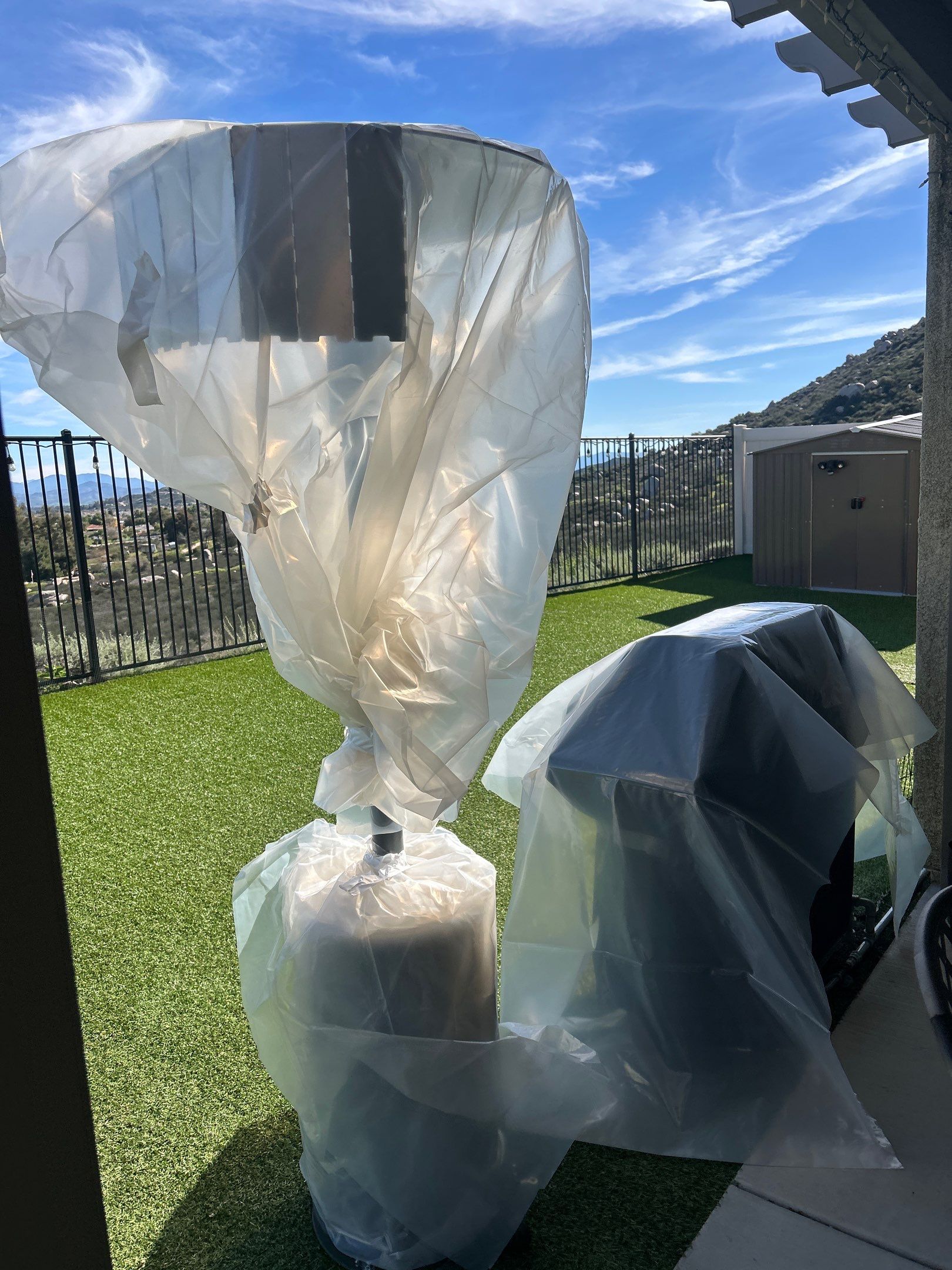 Sandblasting Paint Off Concrete & Sealing in Lake Elsinore, CA by La Power Washing Inc