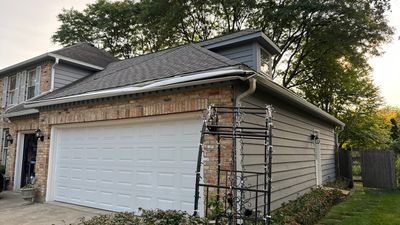 Turtle Shell gutter protection installation in Naperville, IL 60540, photograph 2