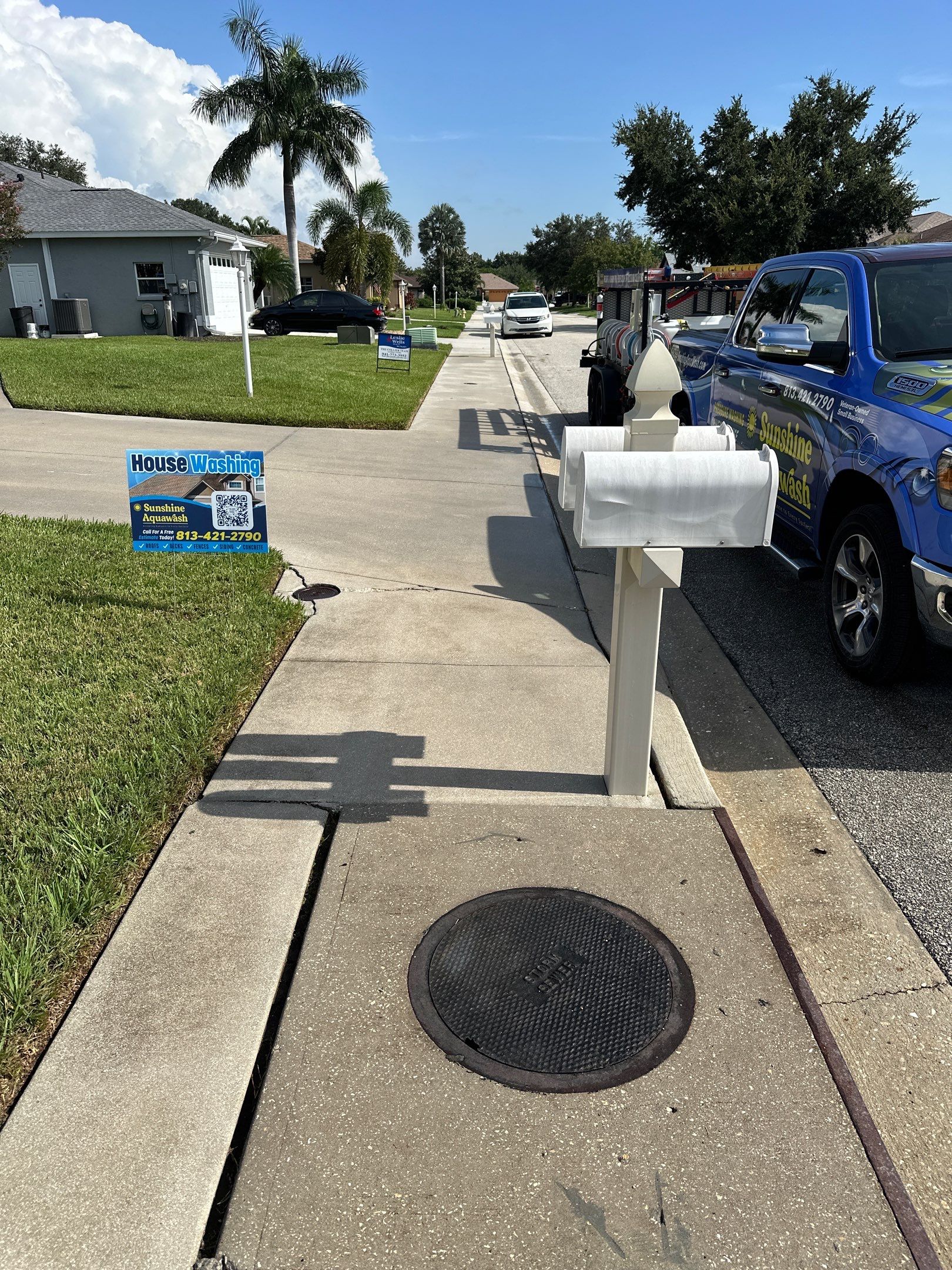 🏡 Pre-Sale House & Driveway Cleaning – Arbor Creek, Palmetto, FL by Sunshine AquaWash