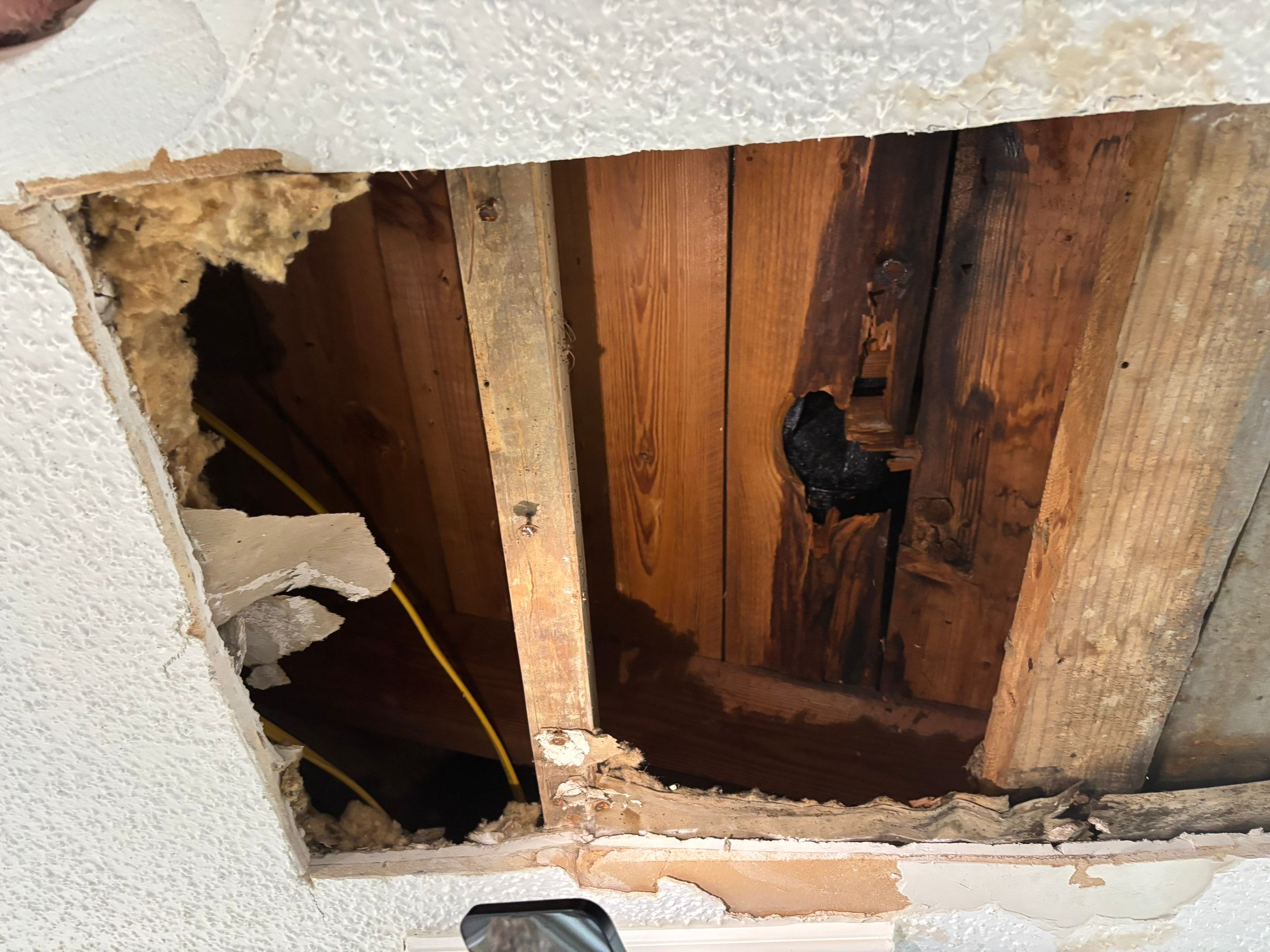 Kitchen Ceiling Drywall Repair by Praise God Painting, LLC