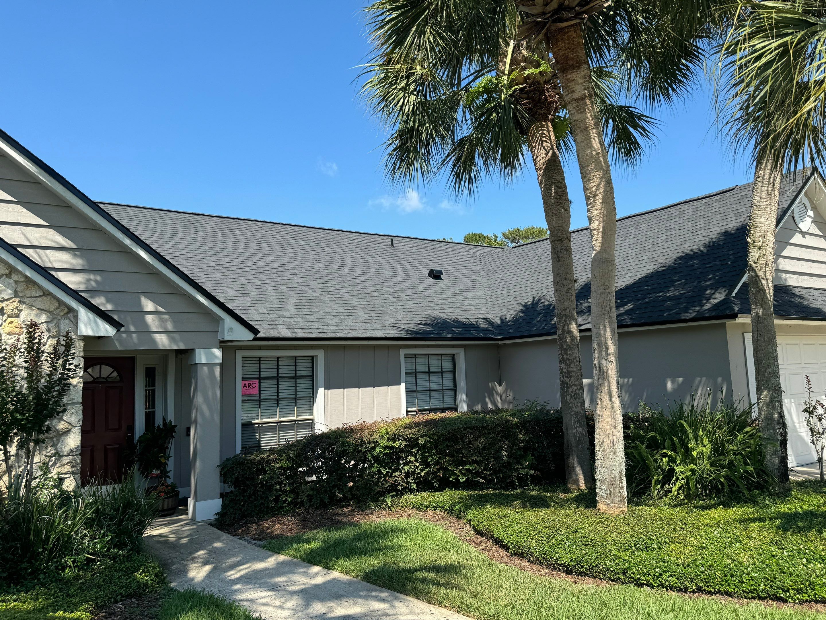 Asphalt Architectural Shingle Roof Replacement and Solar Integration in Longwood by Fortified Roofing Solutions Corp.