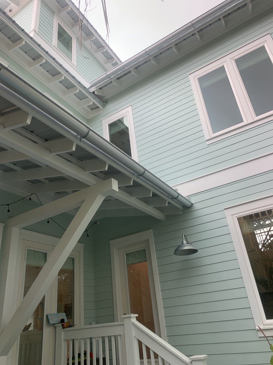 Half-Round Galvalume Gutters  by Gutter Professors