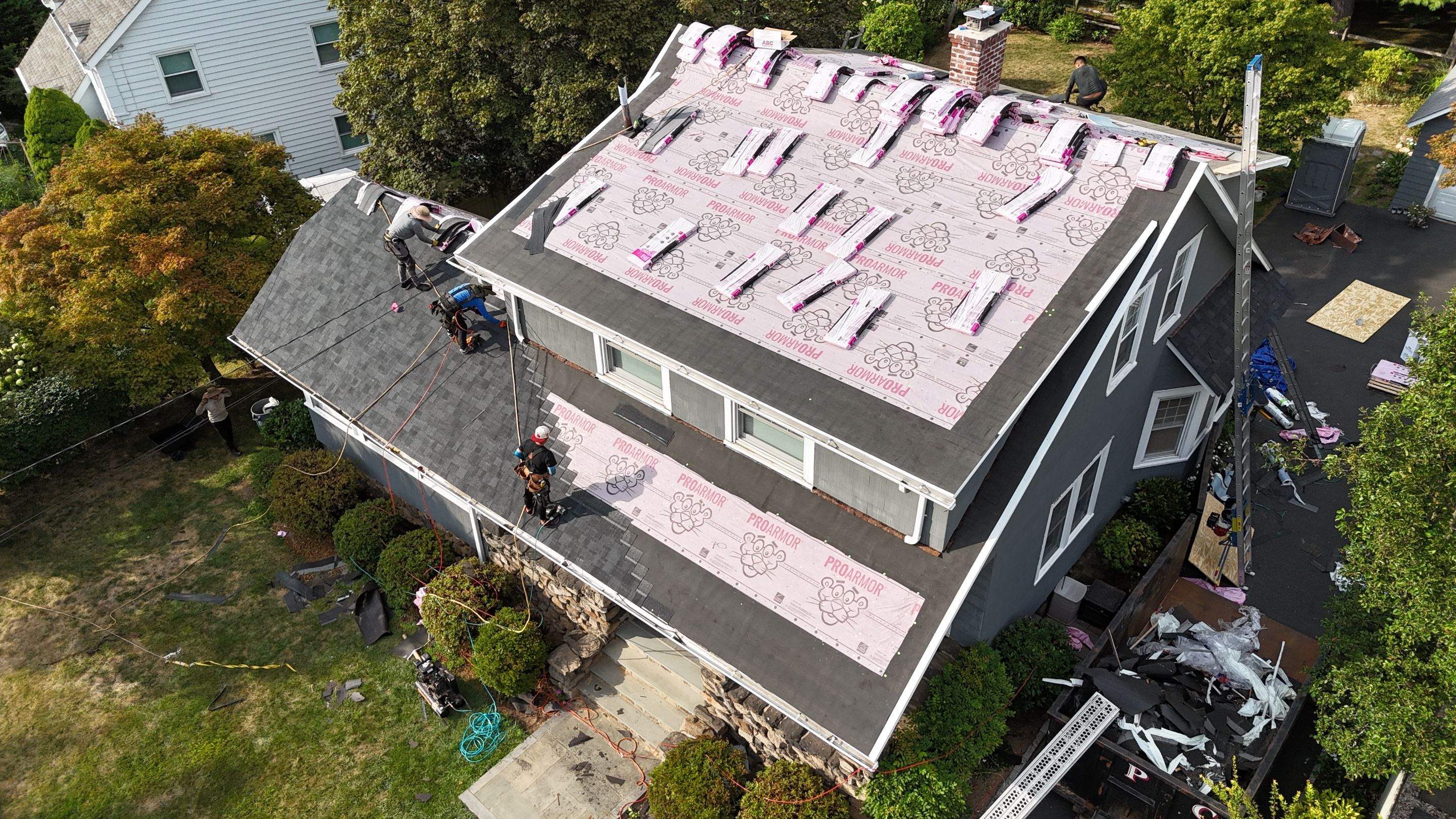 Project in Rye by The Energy Efficient Roofer & George's Seamless Gutters