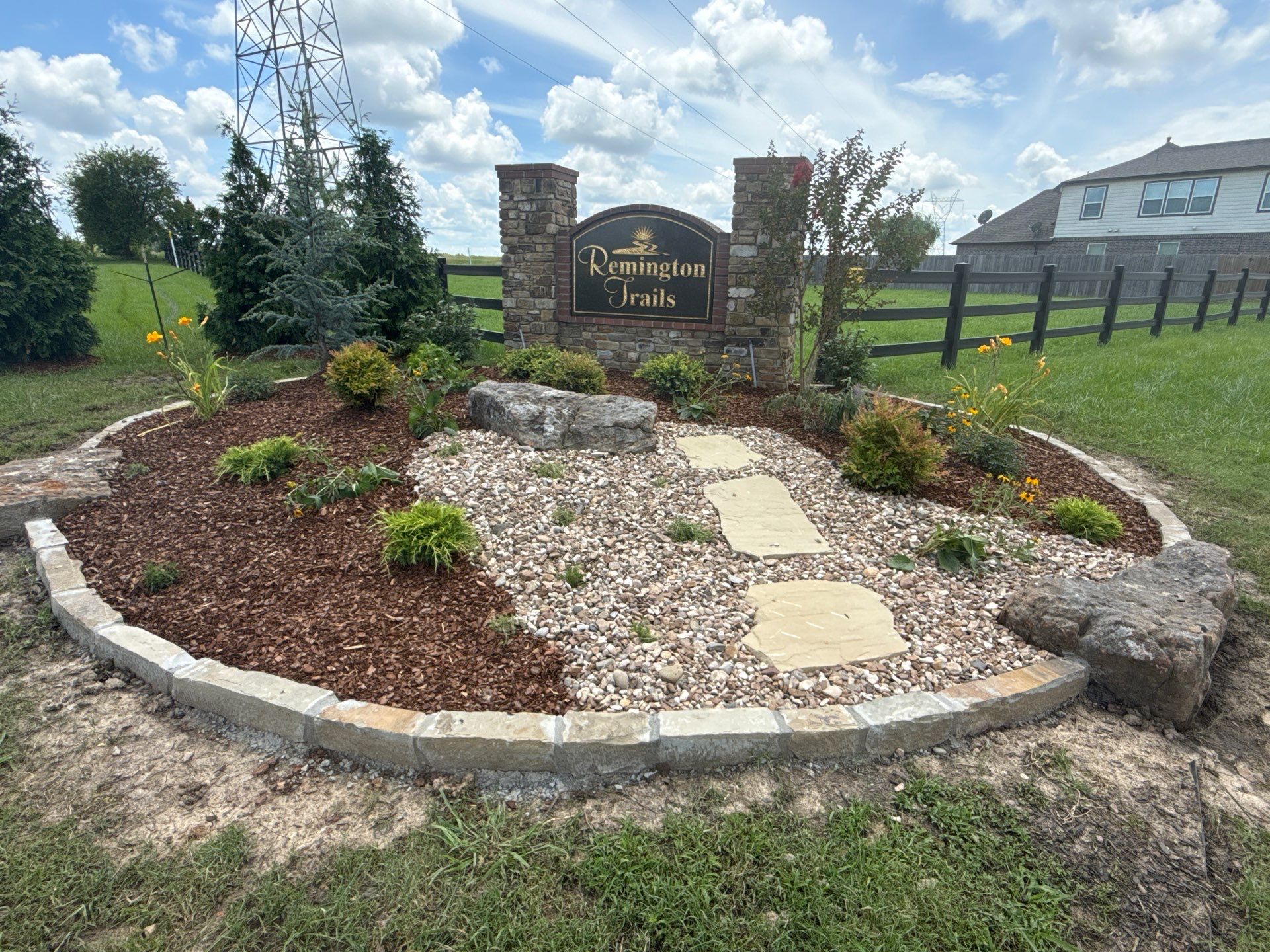 Project in Broken Arrow by Greenscapes Outdoor