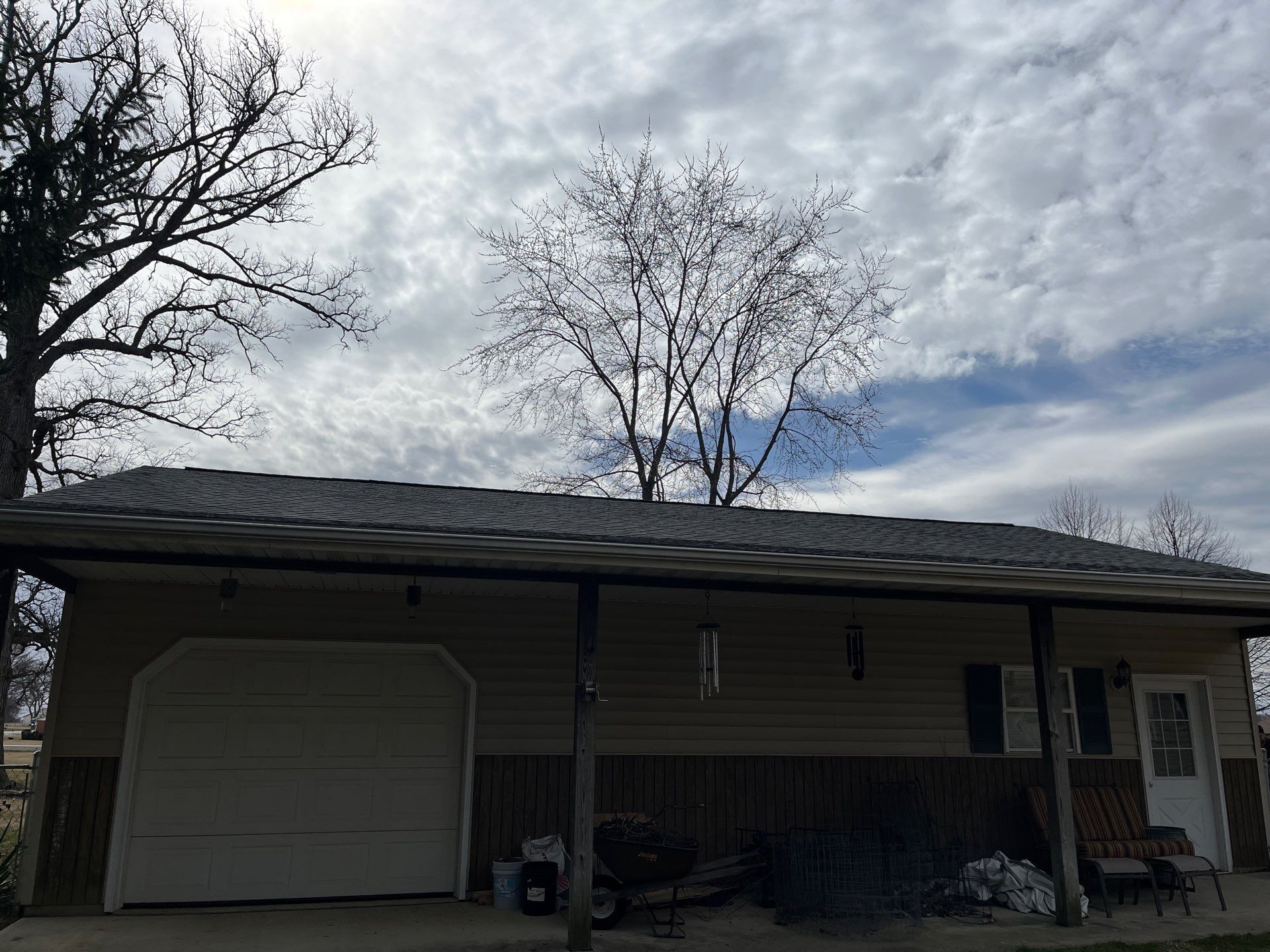 Residential Roofing Installation using GAF Timberline HDZ Slate by Nitro Roofing and Construction