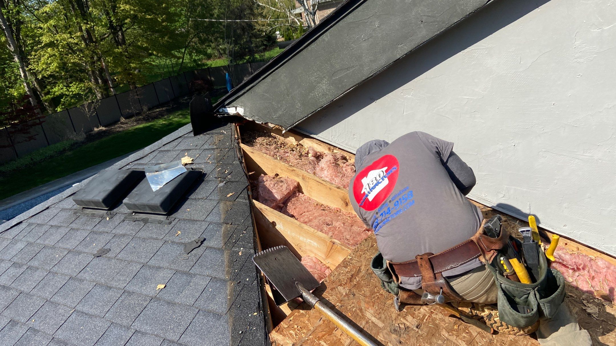Roof Replacement using CertainTeed Landmark by 180 Contractors