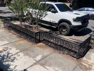 Decorative Metal Tree Box Fence Installation in Washington, DC