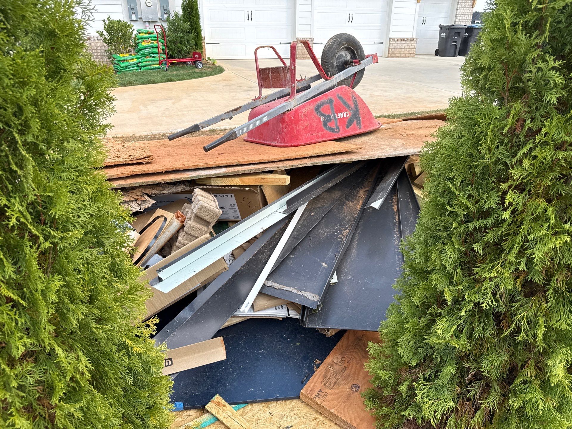 Project in Marvin by Badger Hauling