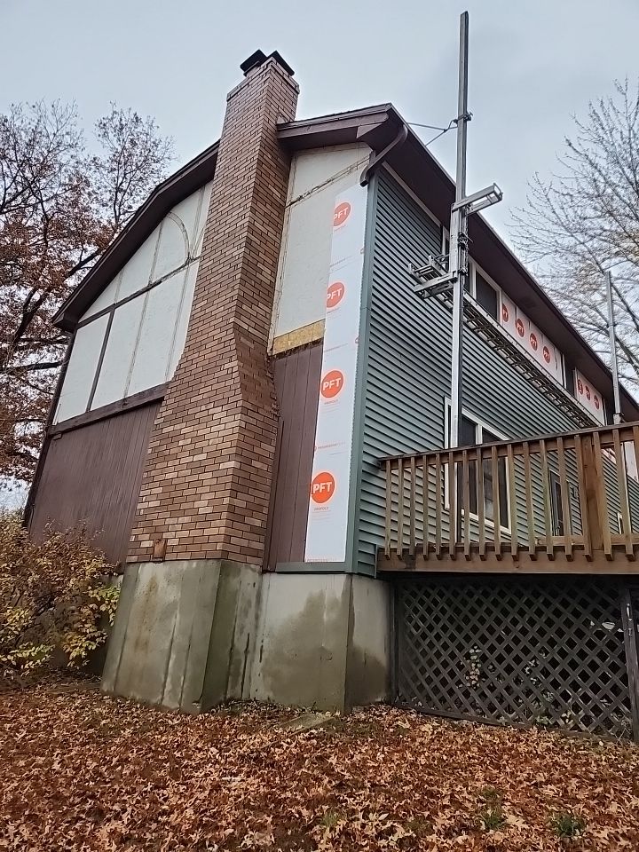 Siding Installation using Spruce Exterior Portfolio Vinyl Siding by EEC Windows, Siding & Roofing