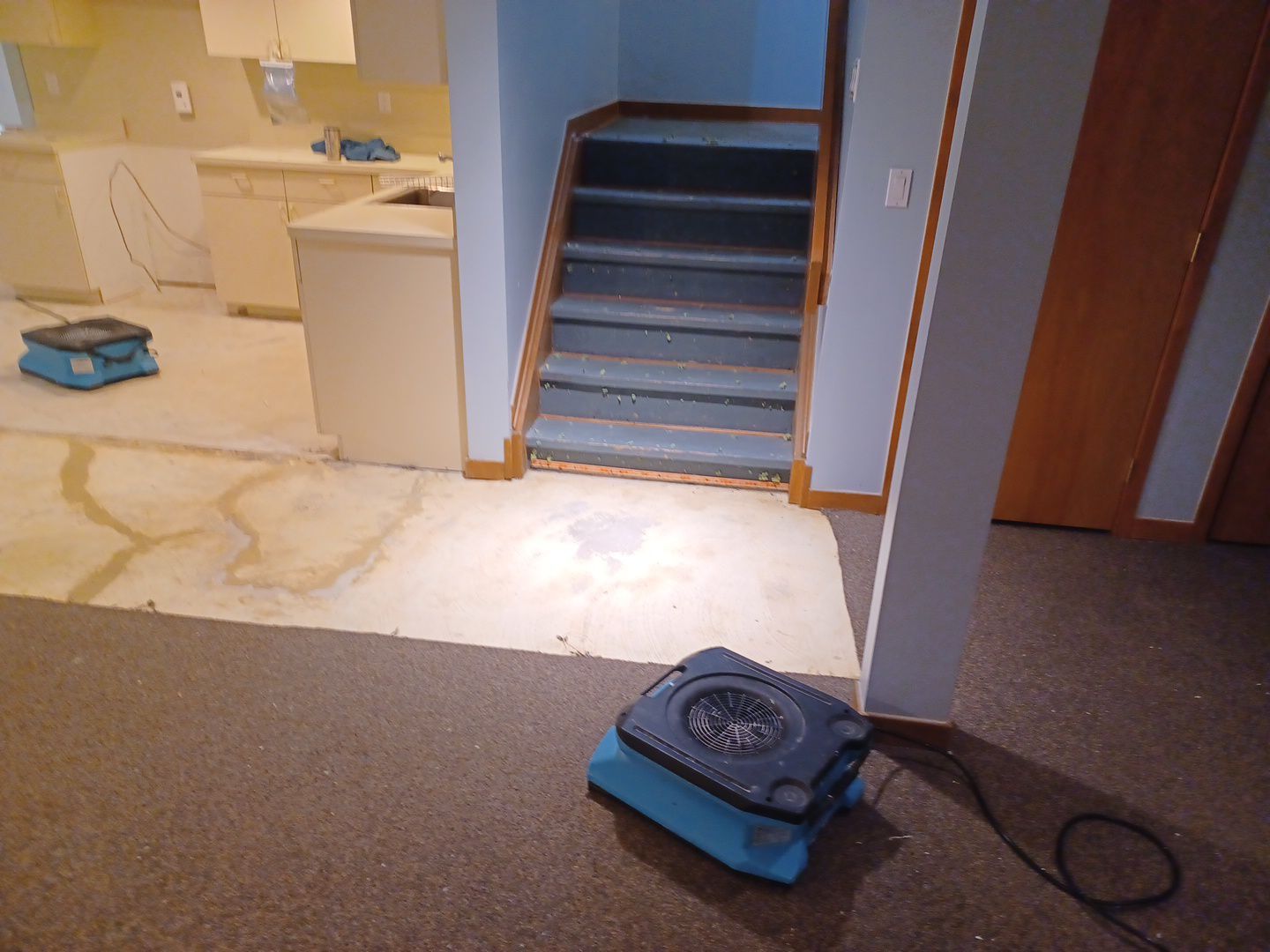 Project in West Bloomfield by EzDry Water Mitigation & Property Restoration