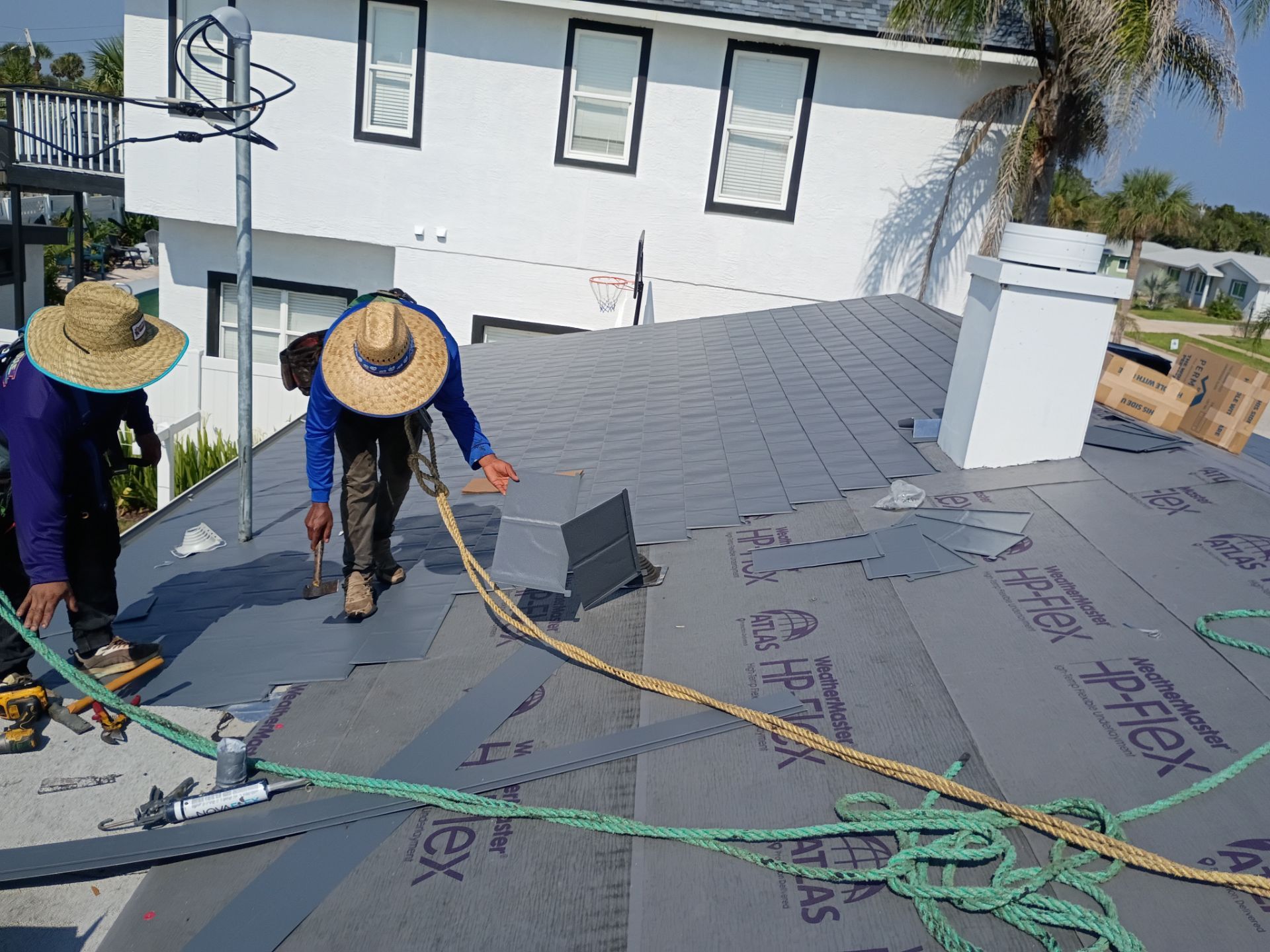 Permalock Metal Roofing System Installation in Ormond Beach by Pinnacle Roofing Group
