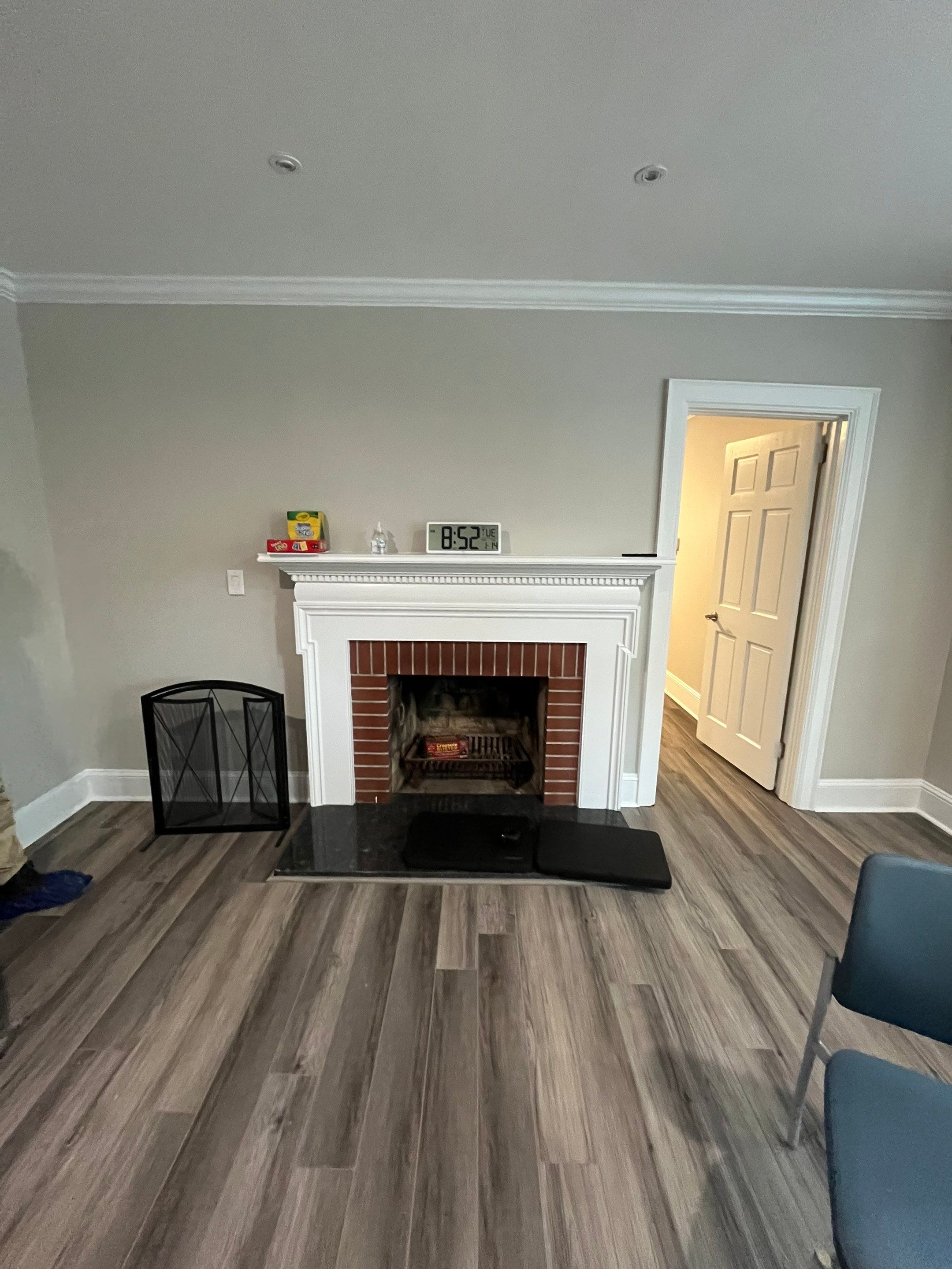 Gas Fireplace Insert in Portsmouth by Premier Chimney and Roofing