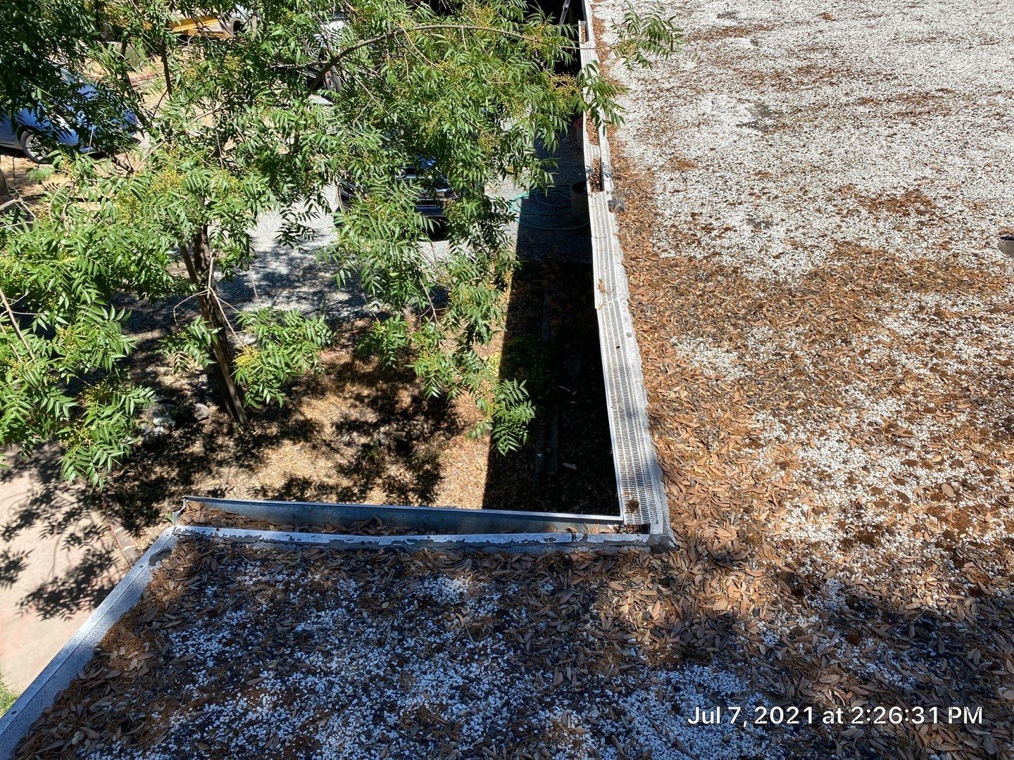 New spray insulation roof over tar and gravel with coatings by Straight Edge Roofing Inc