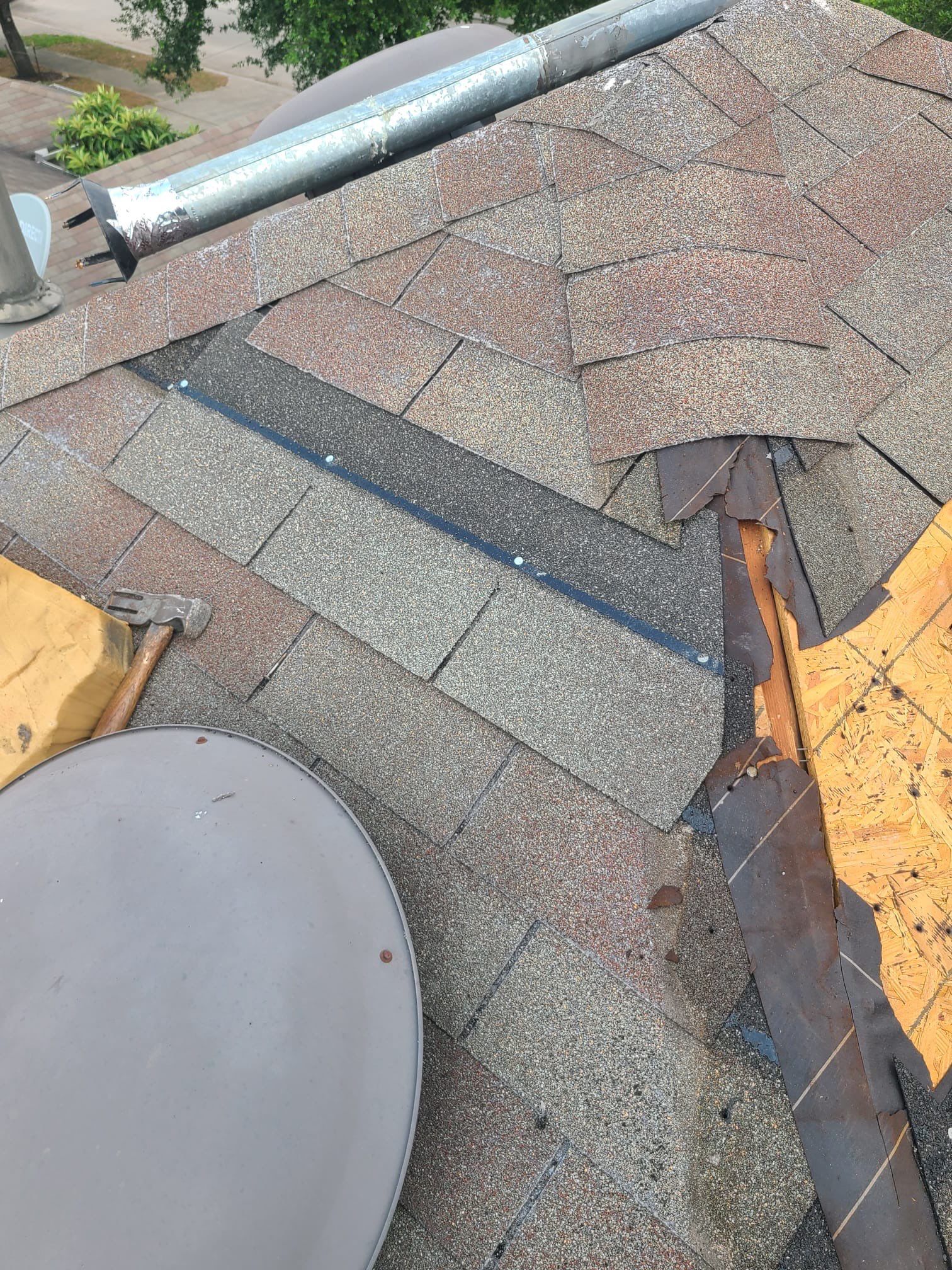 Residential Roofing Repair using Owen's Corning Duration (Lifetime) Shingles by Roof Repair Services LLC