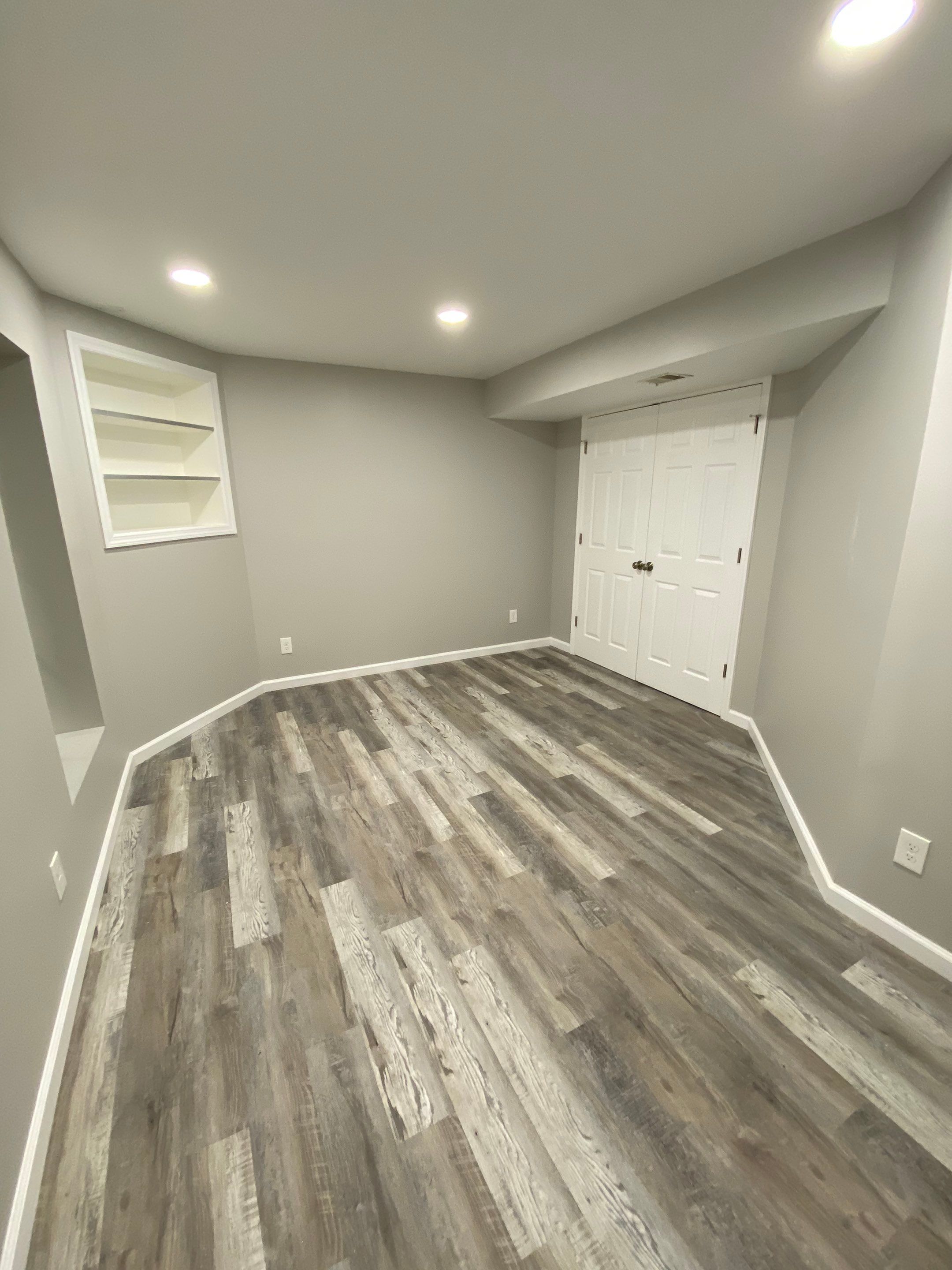 Complete Basement Buildout by The Smet Companies, LLC