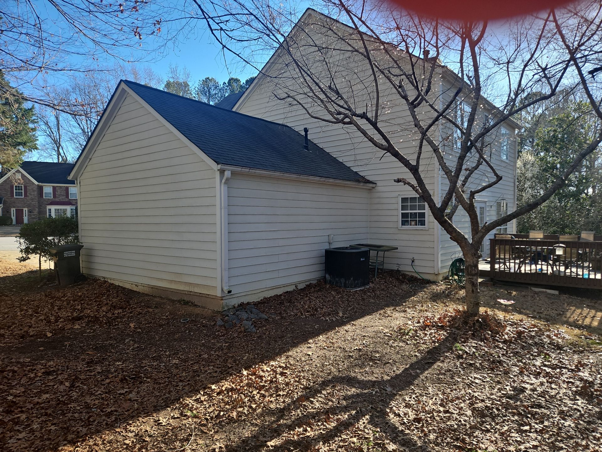 Siding and Rotten Wood Replacement, Deck Stain, and Exterior Painting in Kennesaw, GA by Nelson Exteriors