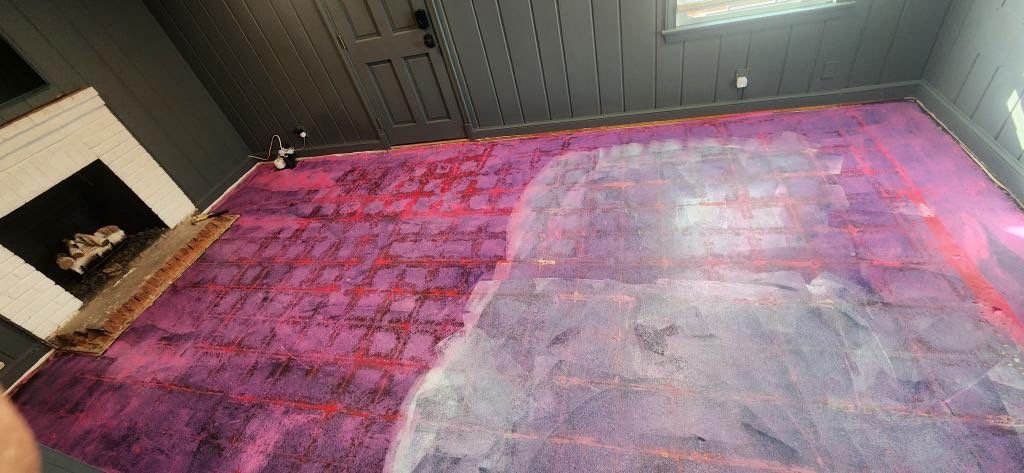 Slate Tile Installattion by Greenspring Construction Services