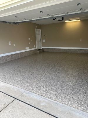 Garage Floor Coating using Loon