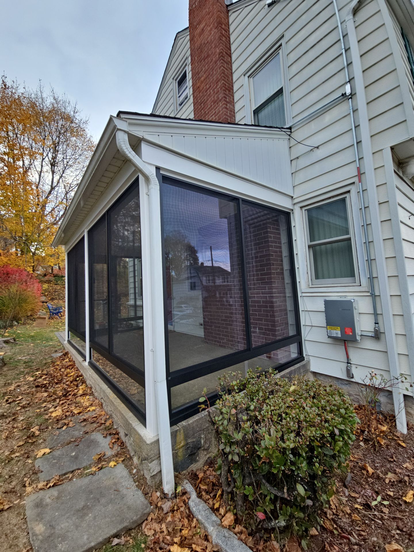 Summer Space Porch Enclosure by DiGiorgi Roofing and Siding Inc
