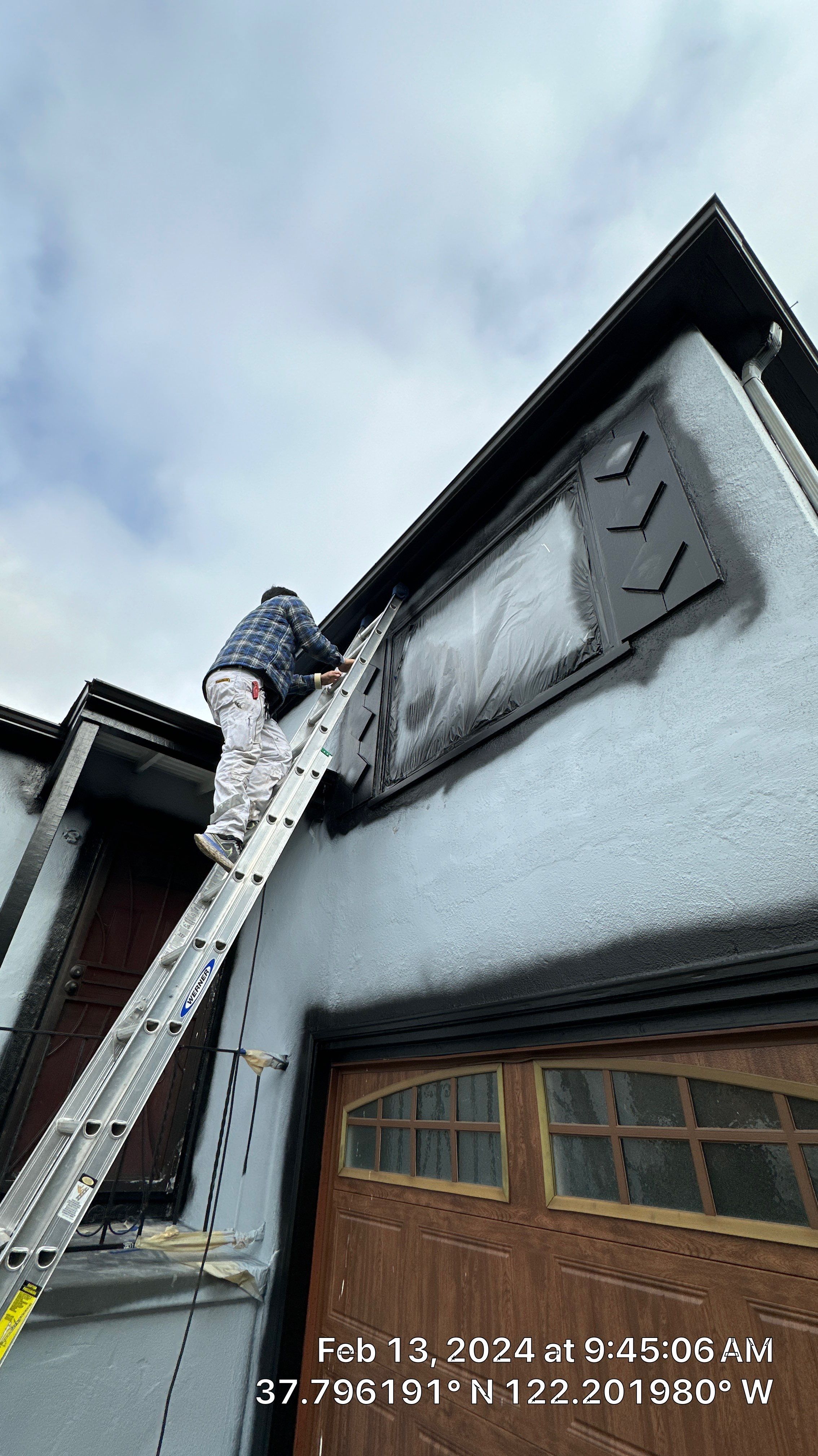 Exterior  using Sherwin-Williams  by Herrera’s Bay Area Painting inc.