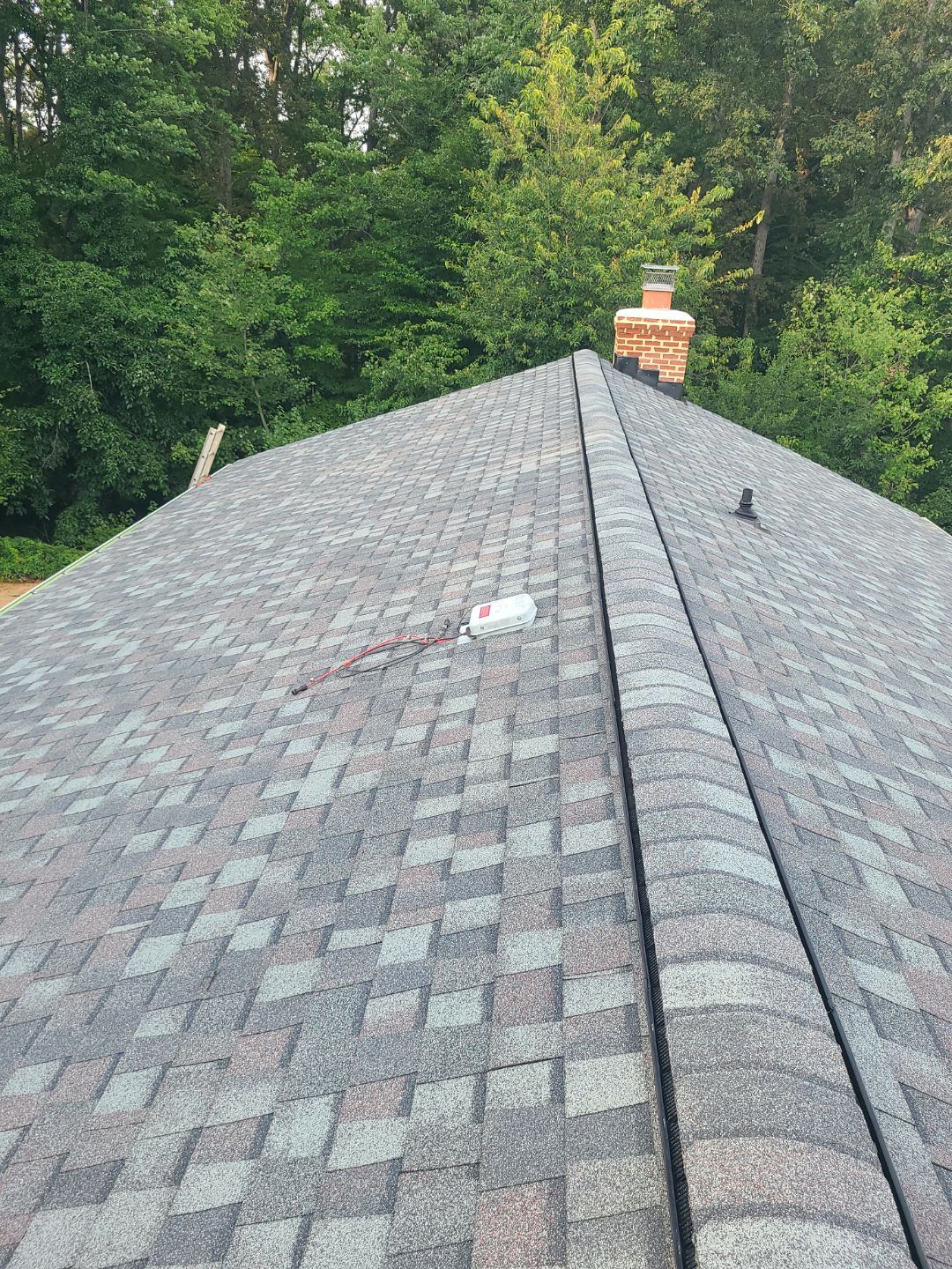 Woodbridge: Roof Replacement with CertainTeed Landmark Pro Designer Shingles in Max Def Colonial Slate by RM Banning, Inc.