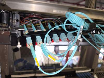Structured cabling installation by CimaSolutions